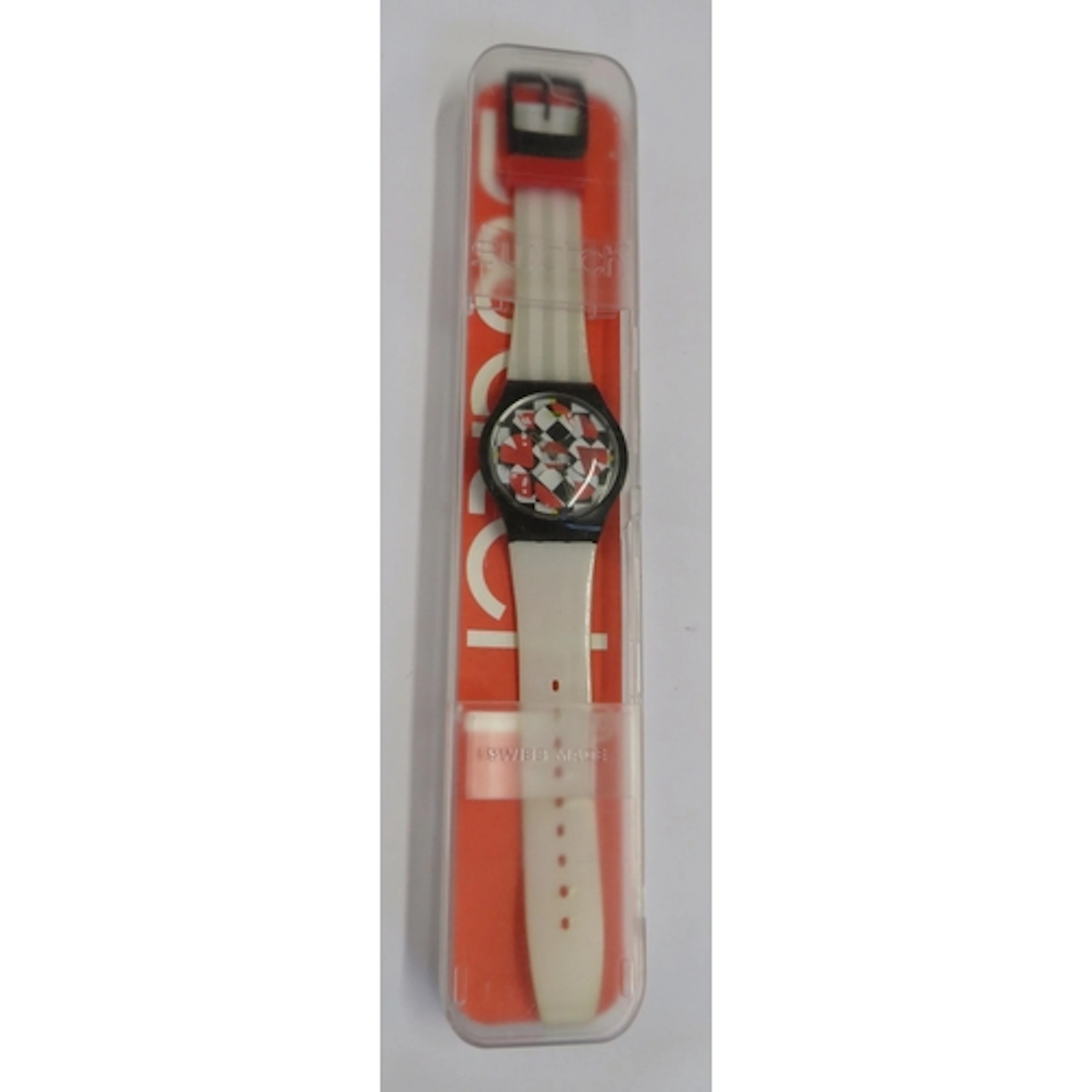 Swatch Disco Vibe Wristwatch, from the Puzzle Motion Collect...