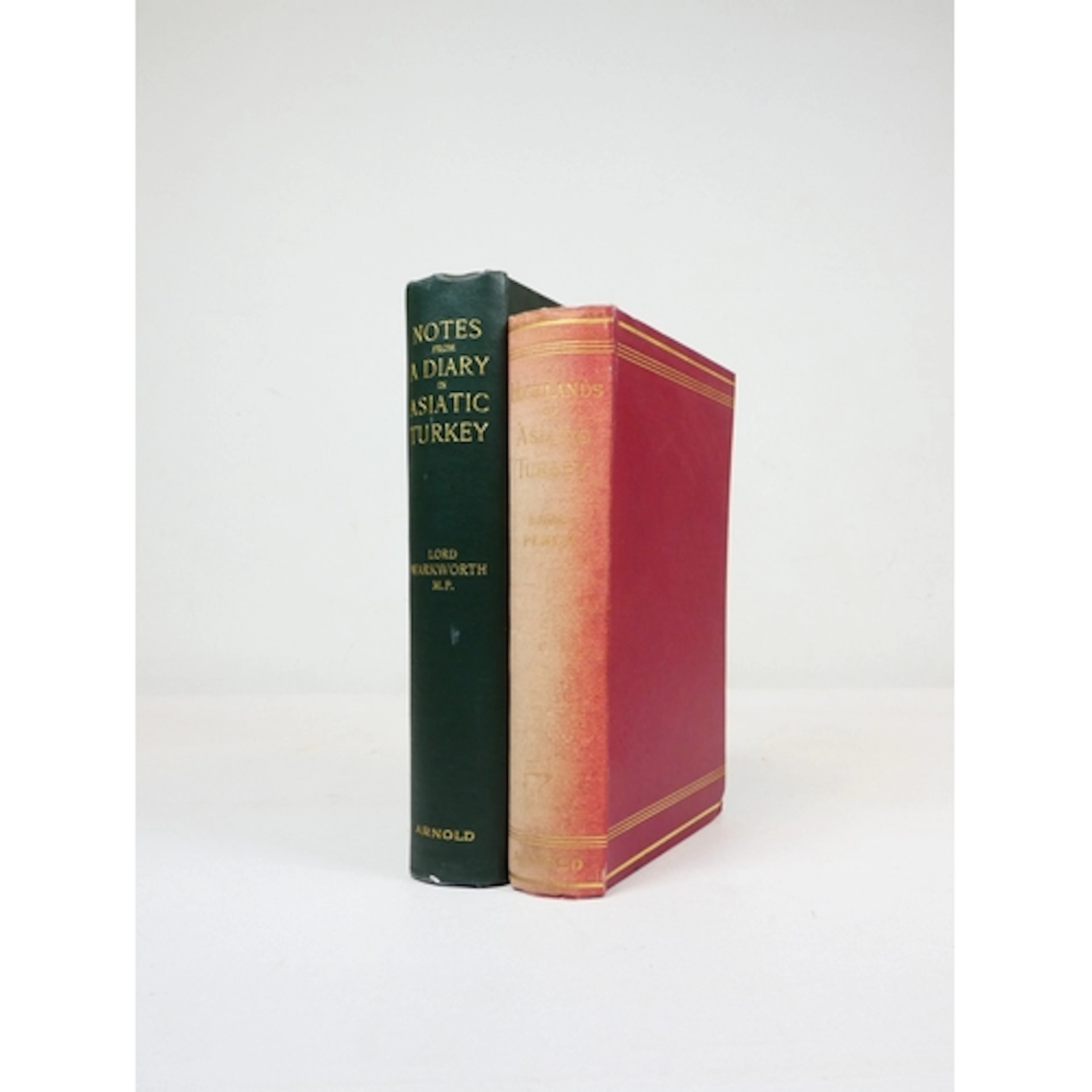 WARKWORTH LORD. Notes from a Diary in Asiatic Turkey. Half ...