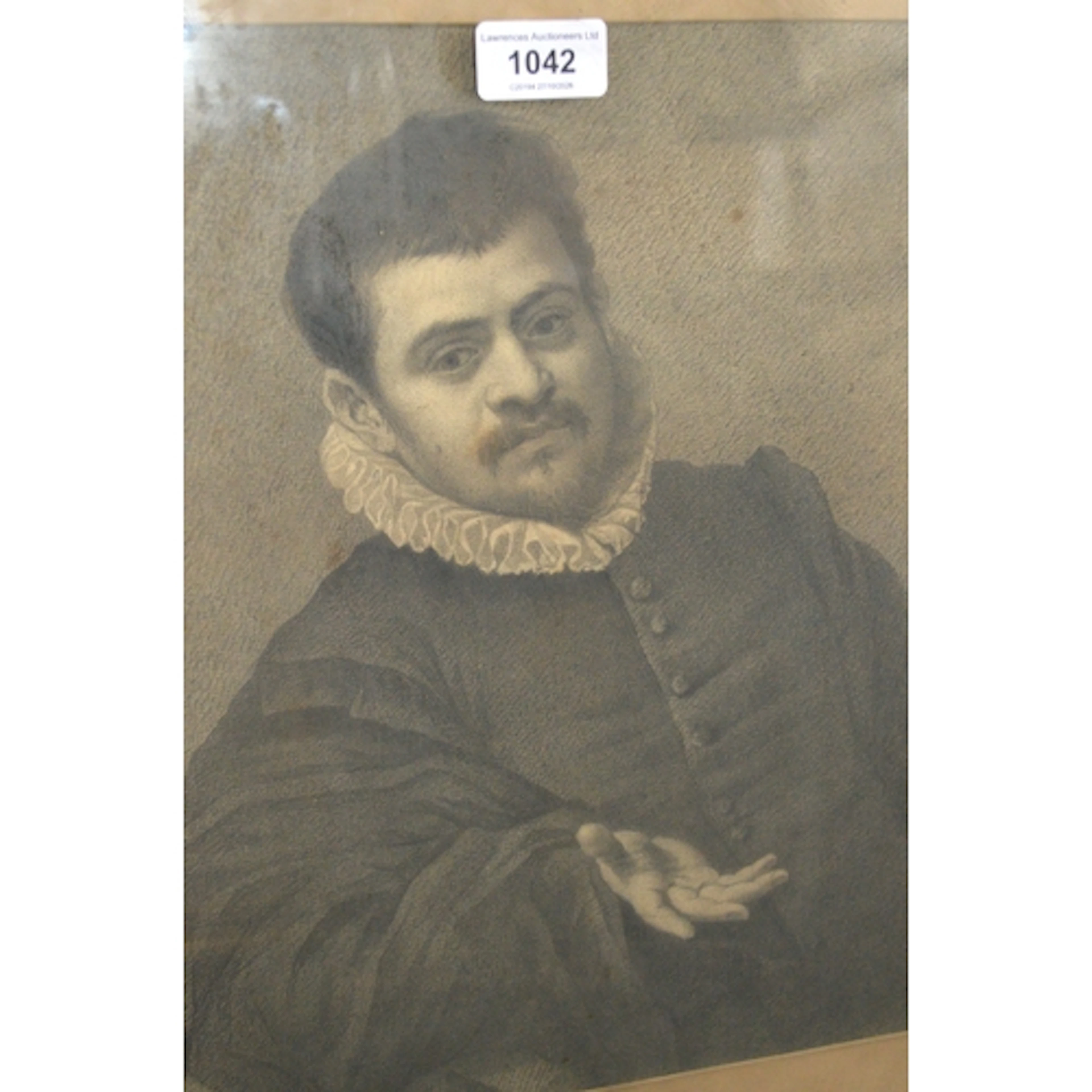 Quantity of 19th Century portrait engravings, together with ...