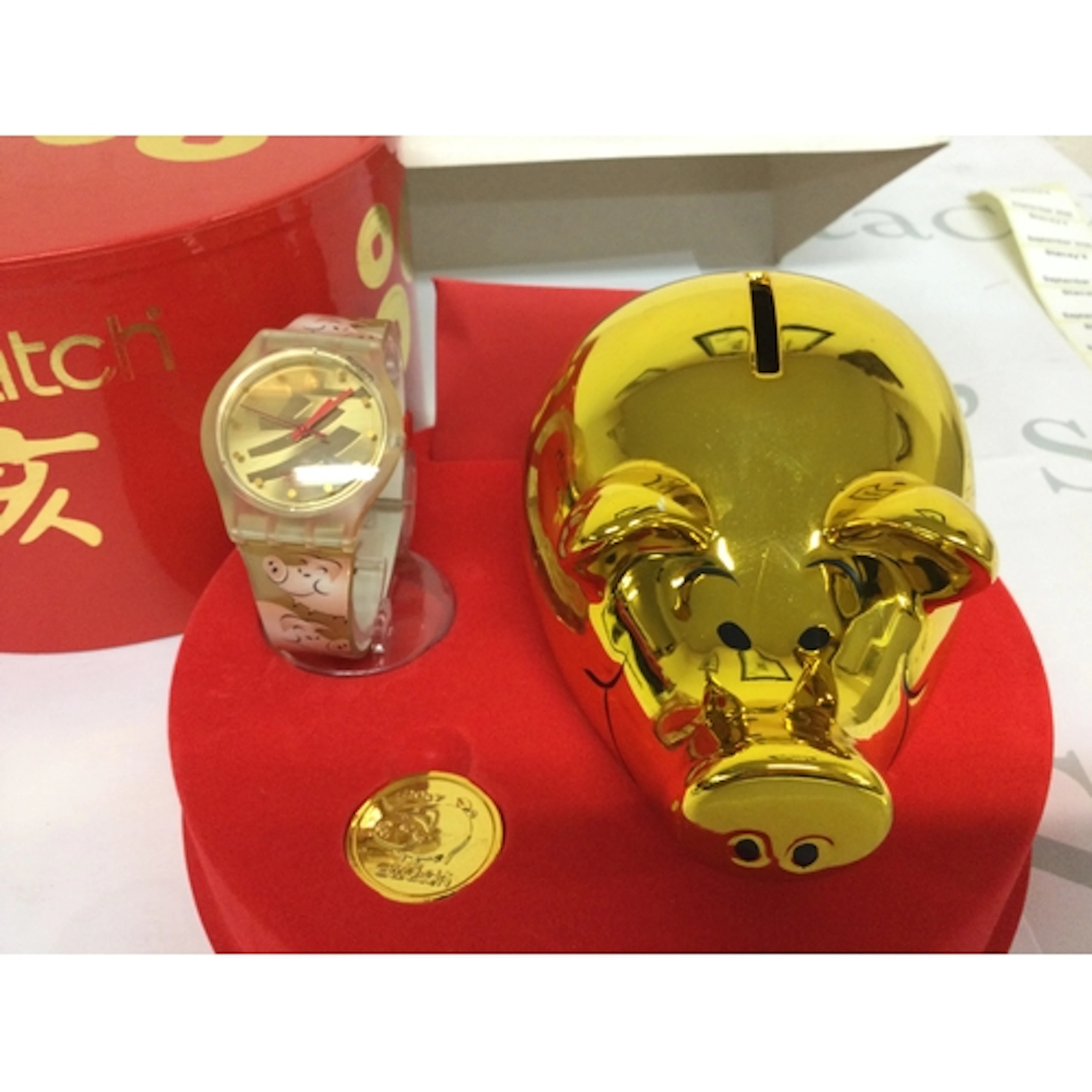 2007 “be lucky” swatch Chinese New Year special ...