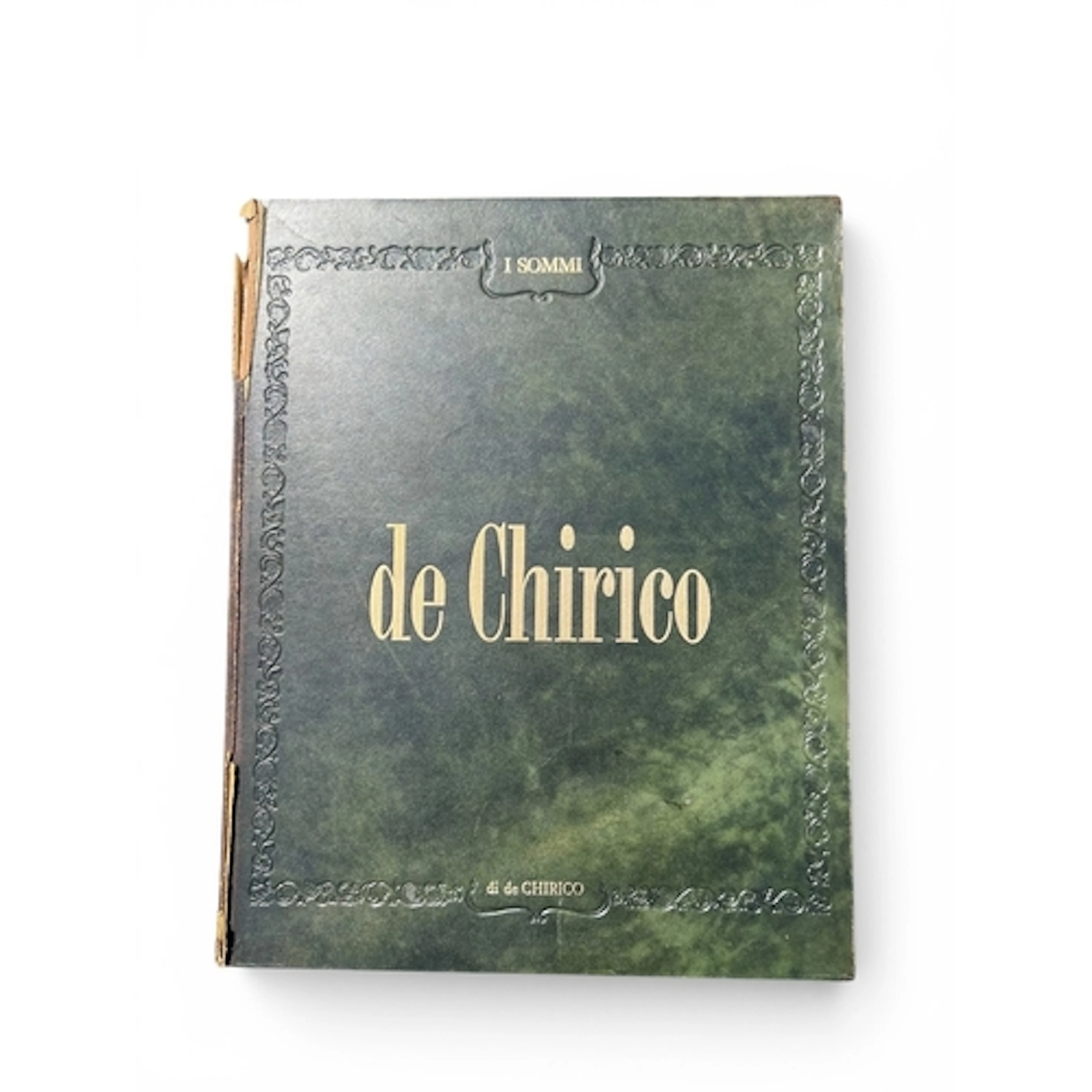 GIORGIO DE CHIRICO 188-1978: I SOMMI DE CHRICO BOOK SIGNED P...