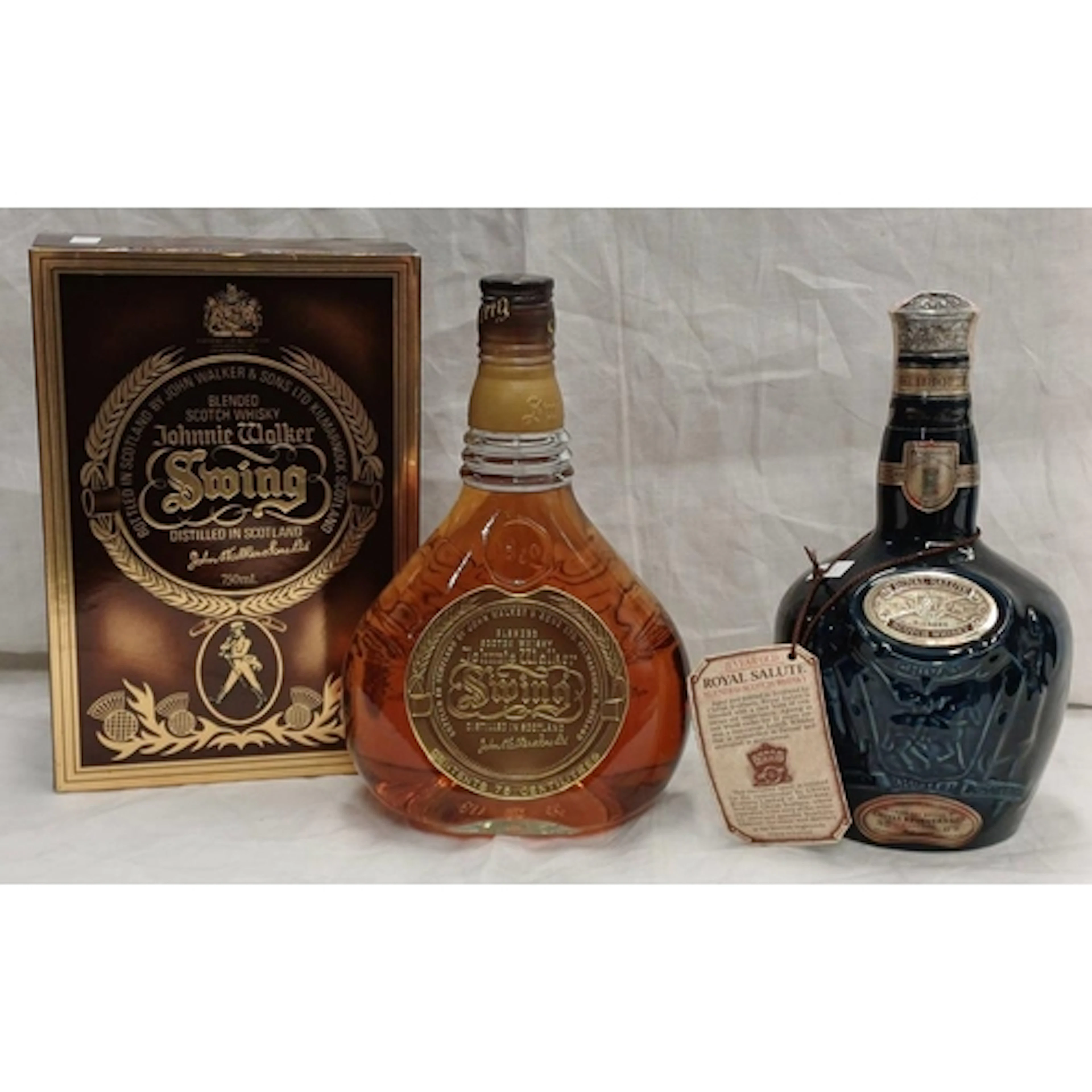 BOTTLE OF CHIVAS ROYAL SALUTE 21 YEAR OLD BLENDED SCOTCH WHI...
