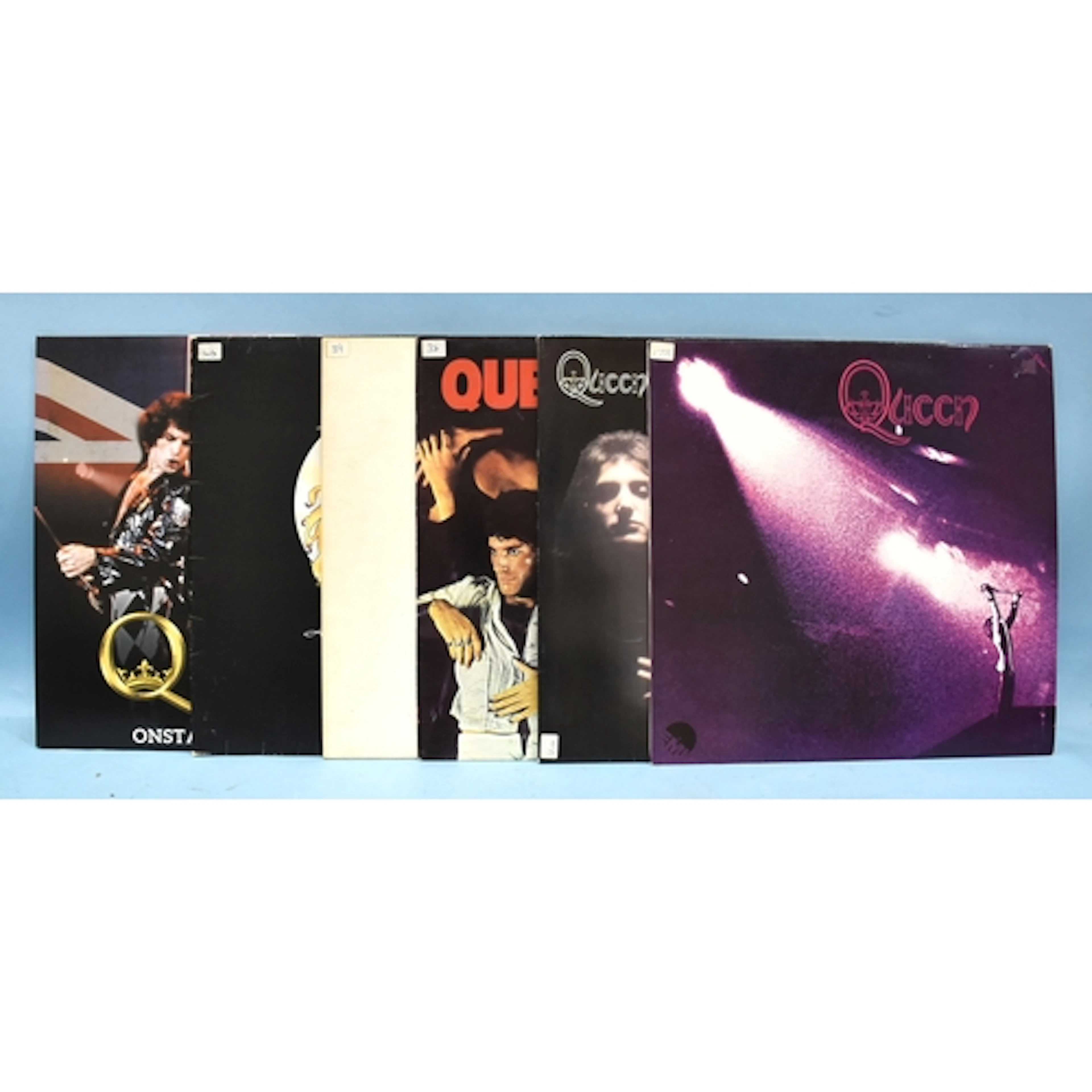 Queen, Queen and Queen II (both on Fame), Sheer Heart Attack...