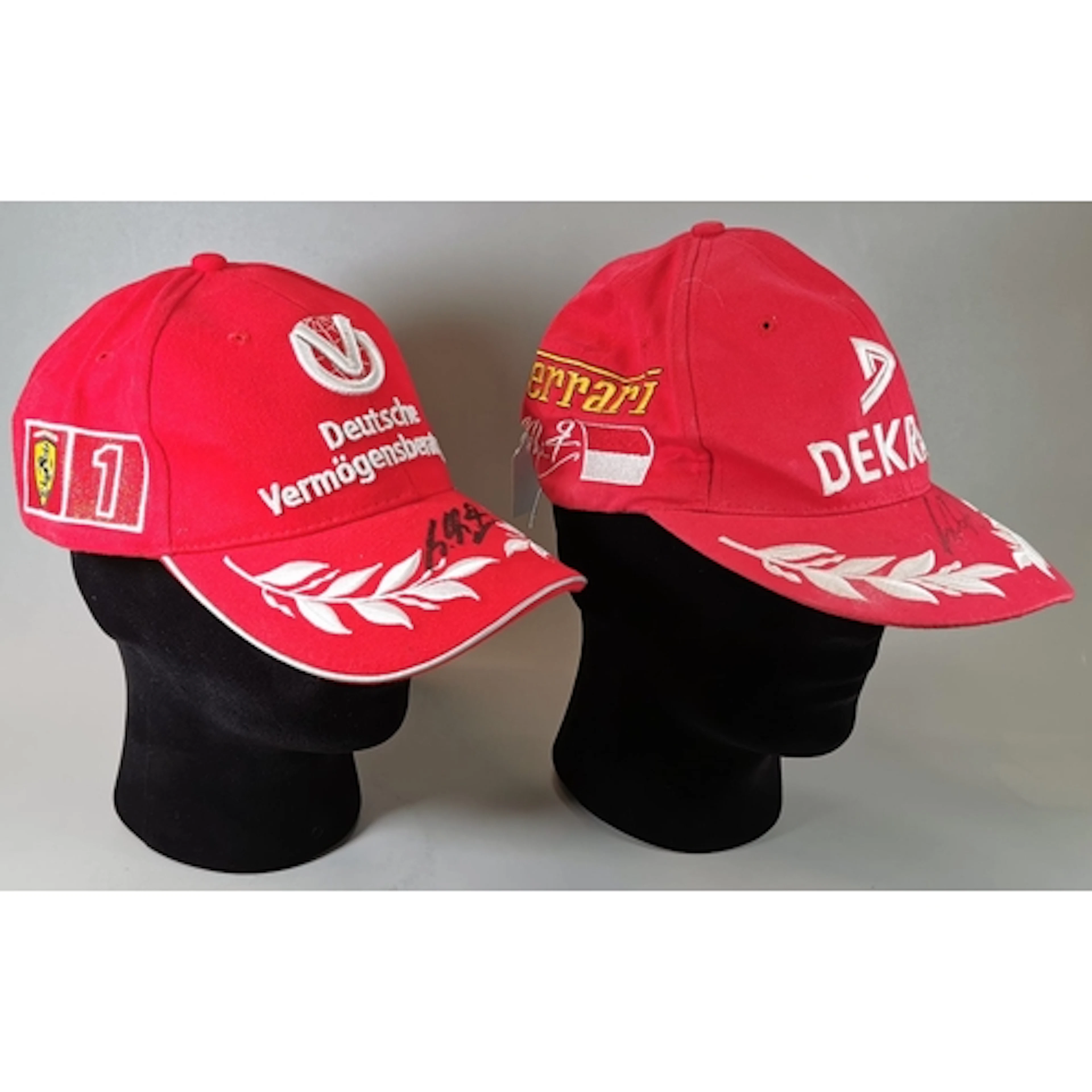 Formula One Motor Racing - a Ferrari Dekra and another Ferra...