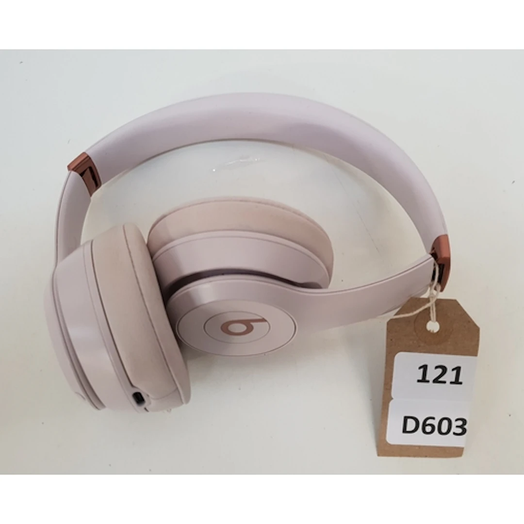 ONE PAIR OF BEATS SOLO 4 HEADPHONES in pink