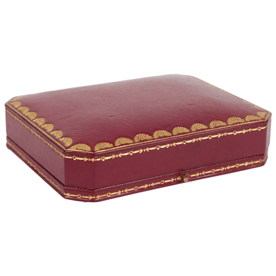 Cartier London, a jewellery case, mid 20th century, intended...