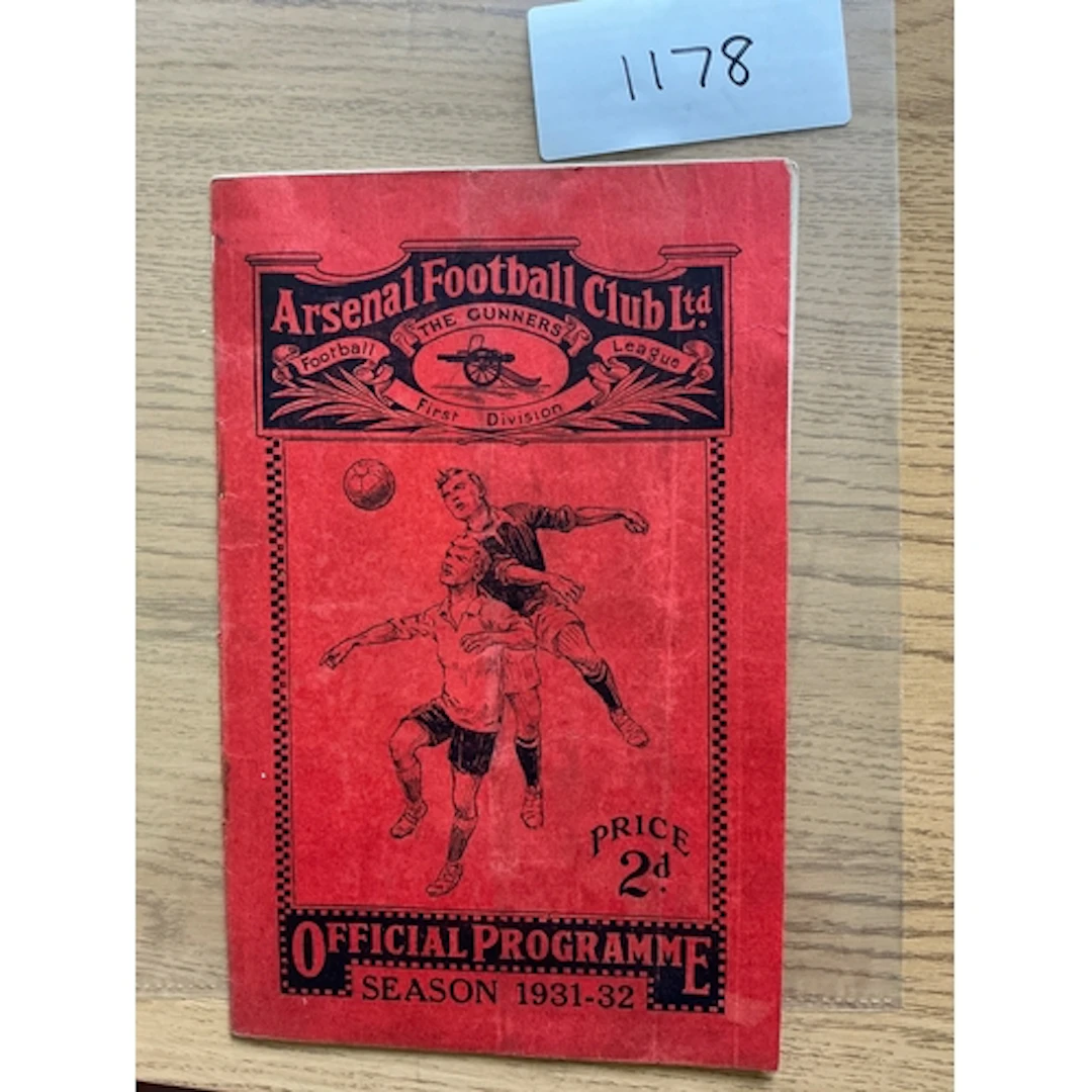 Islington v Walthamstow At Arsenal Football Programme: For t...