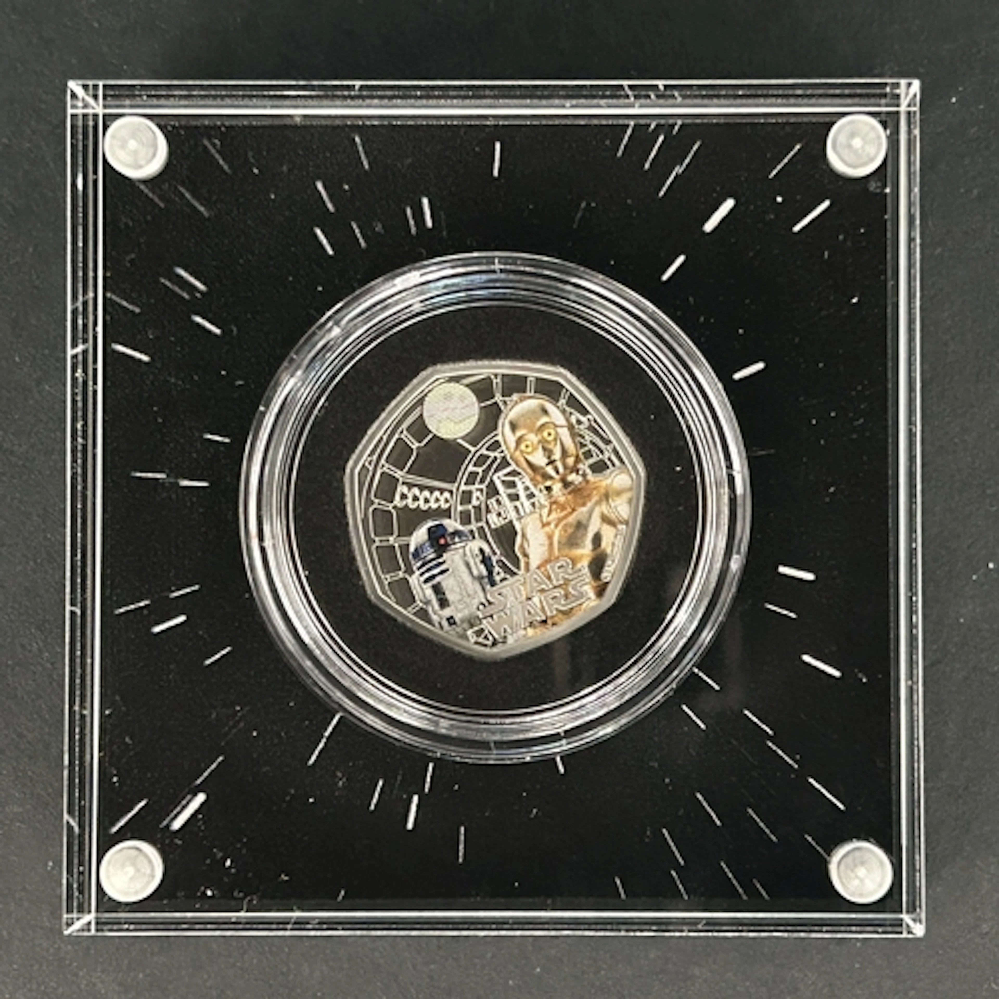 2023 UK King Charles III group of three silver proof colouri...
