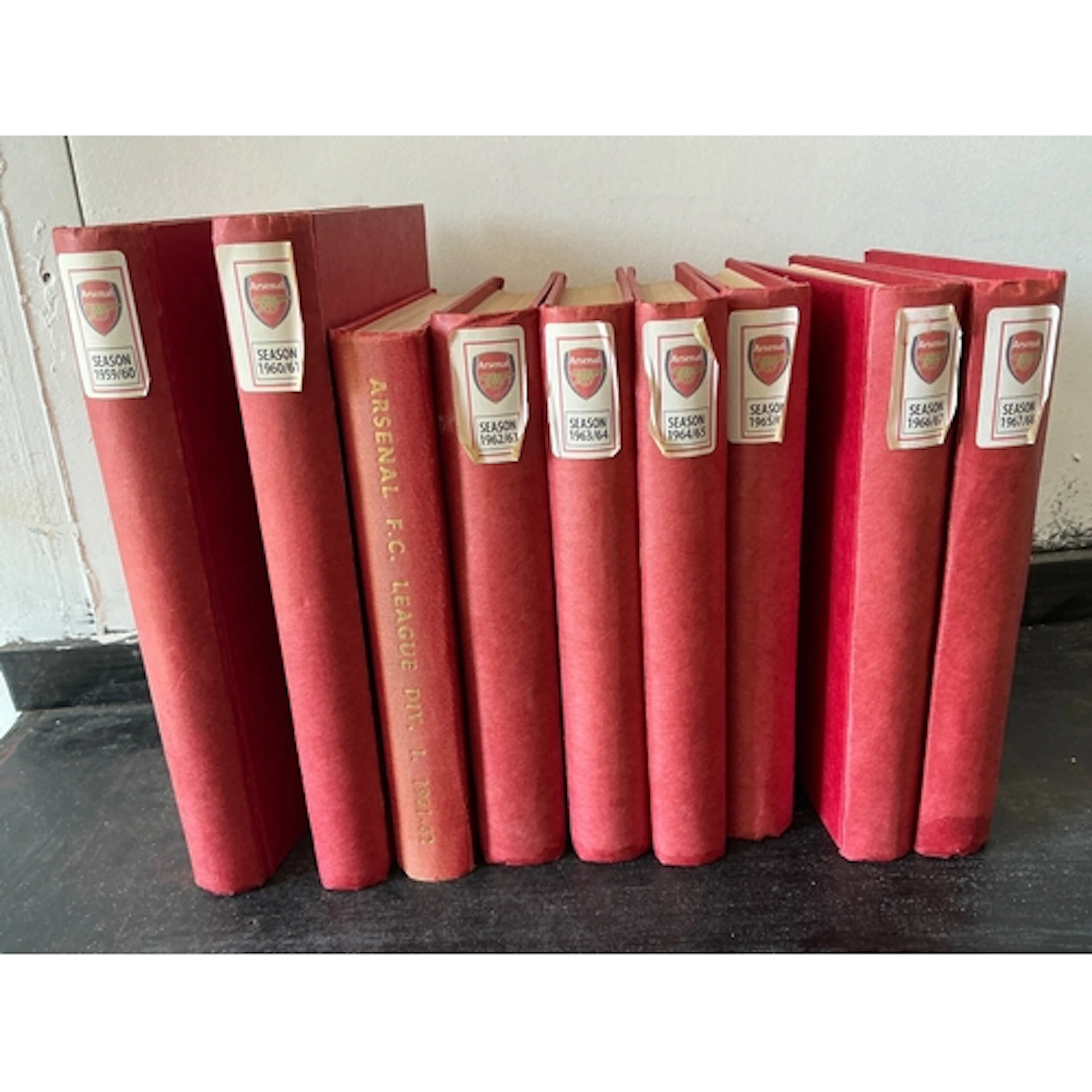 Arsenal 1960s Bound Volume Of Football Programmes: Complete ...
