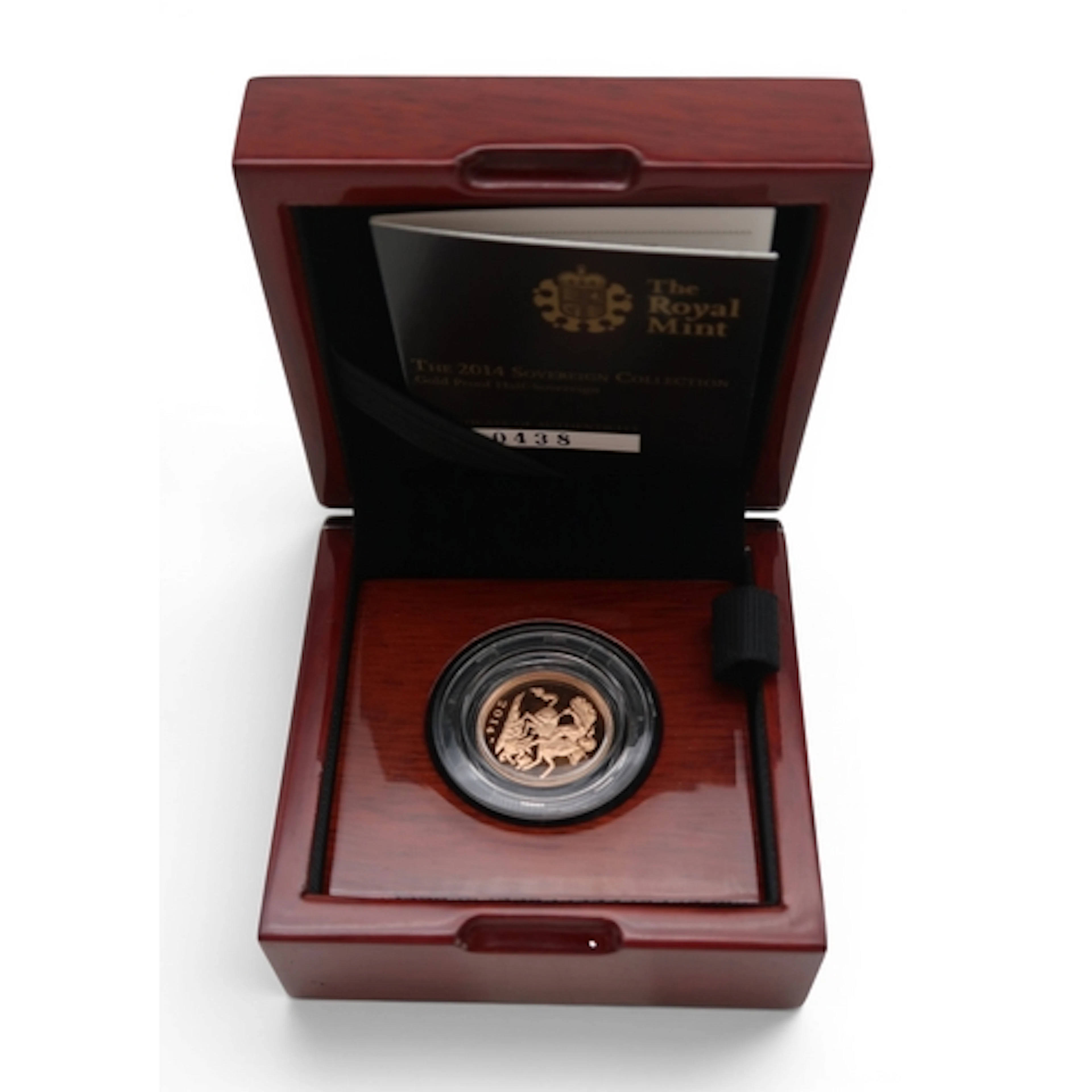 Elizabeth II (1952-2022) 2014 Proof ½ Sovereign Obverse Fift...