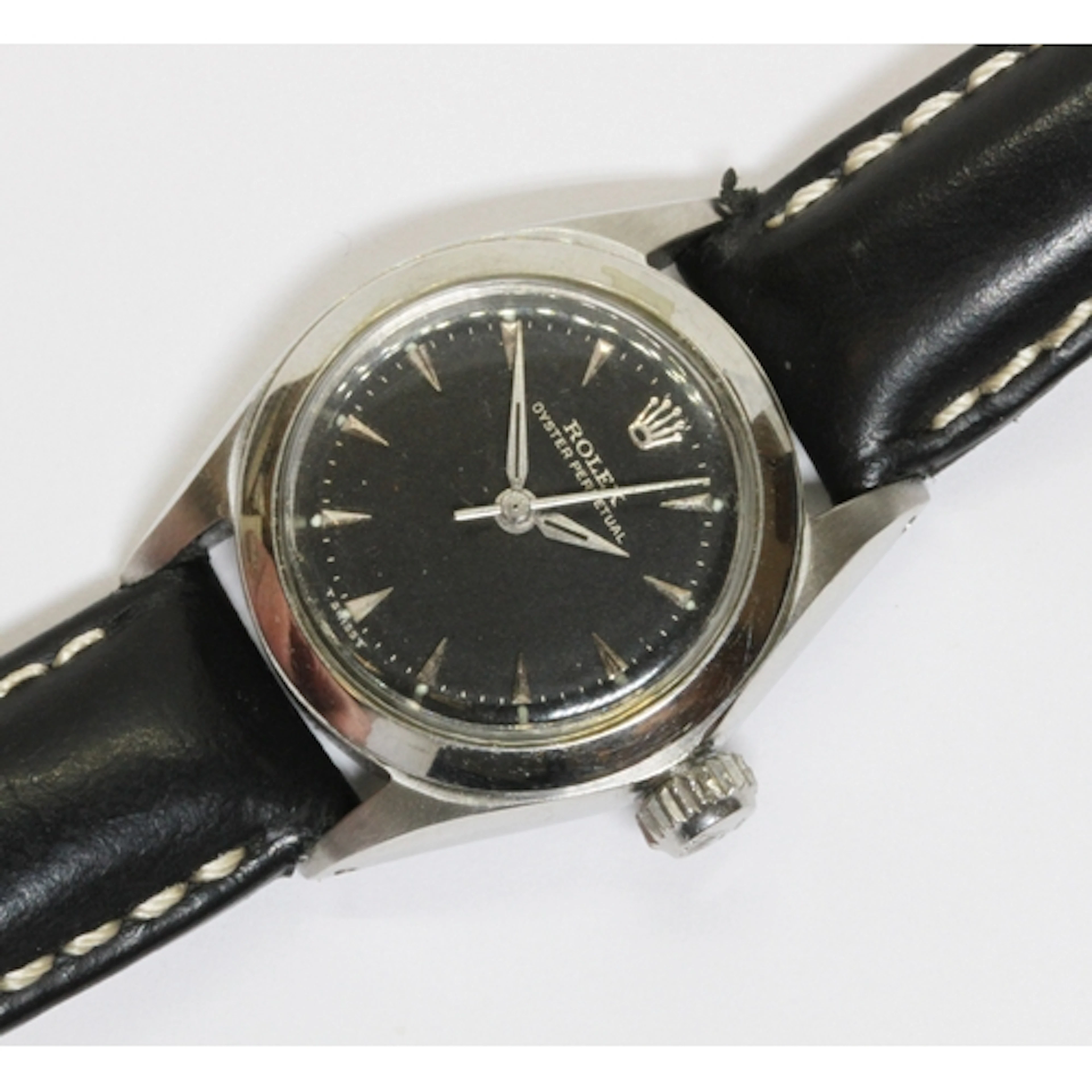ROLEX, a ladies Oyster Perpetual wristwatch, stainless steel...