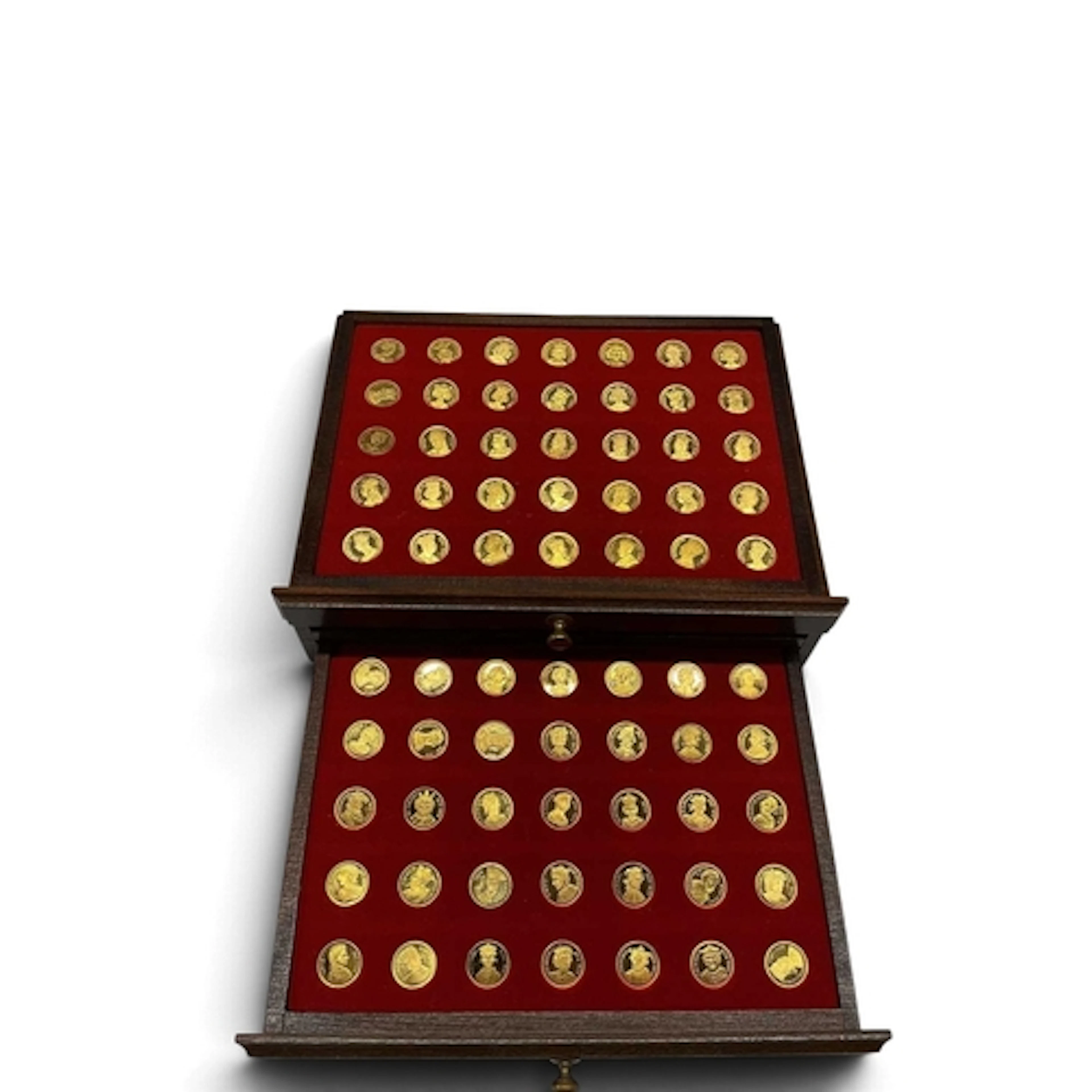 Danbury Mint 'Our Royal Sovereigns' Sterling Silver Seventy ...
