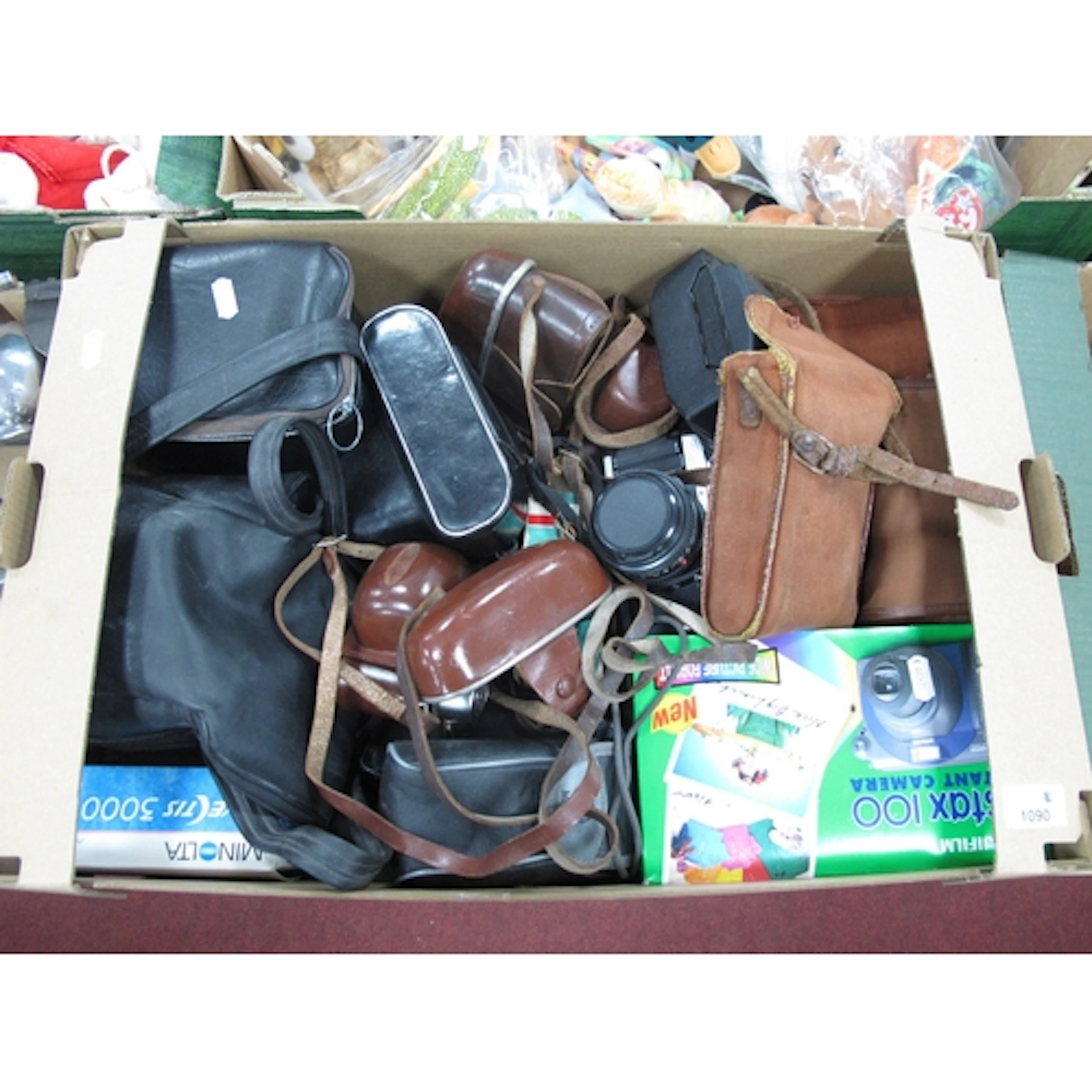 Mixed cameras, including SLR, rangefinder, box and instant c...