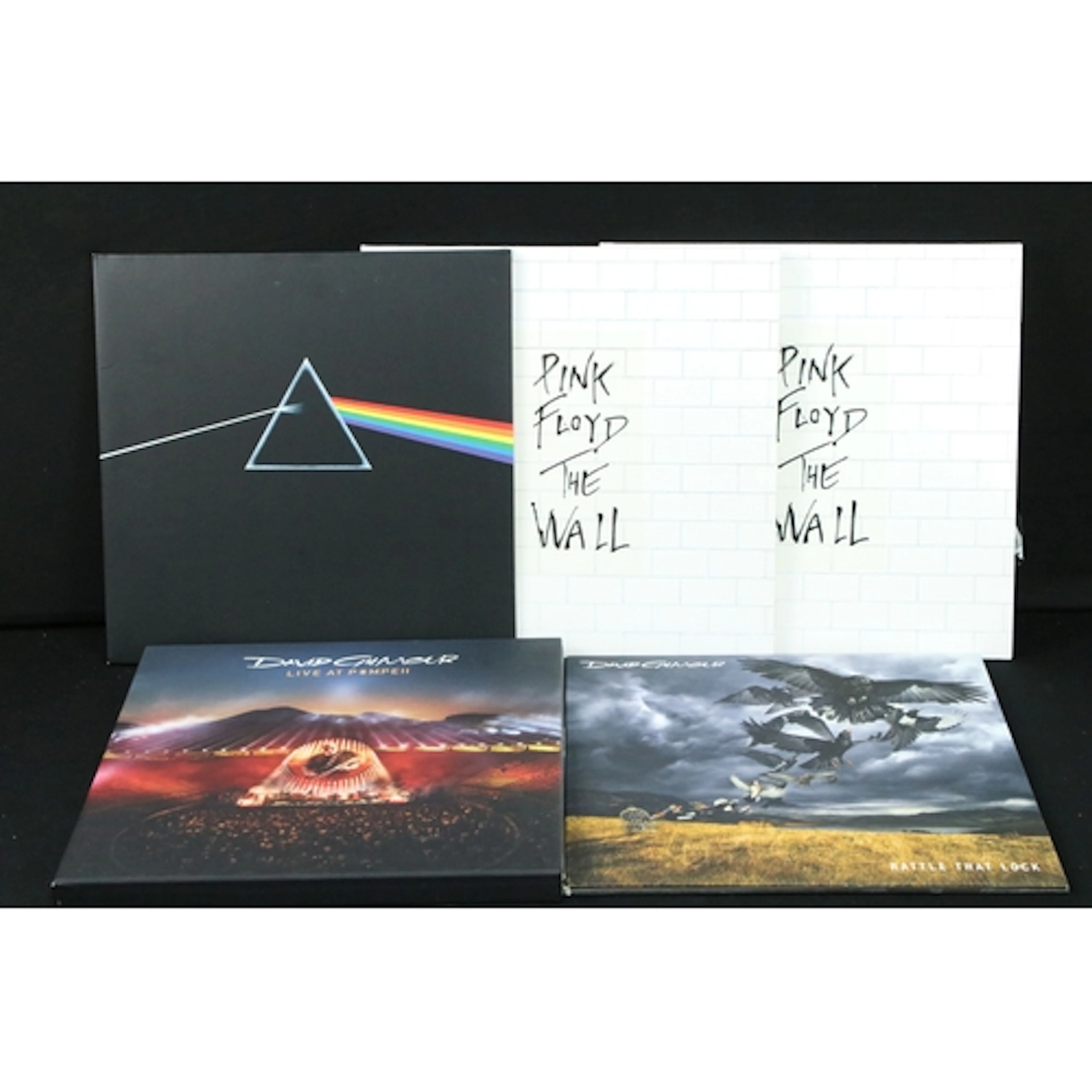 Vinyl - 3 Pink Floyd reissue LPs, 1 David Gilmour LP and 1 b...