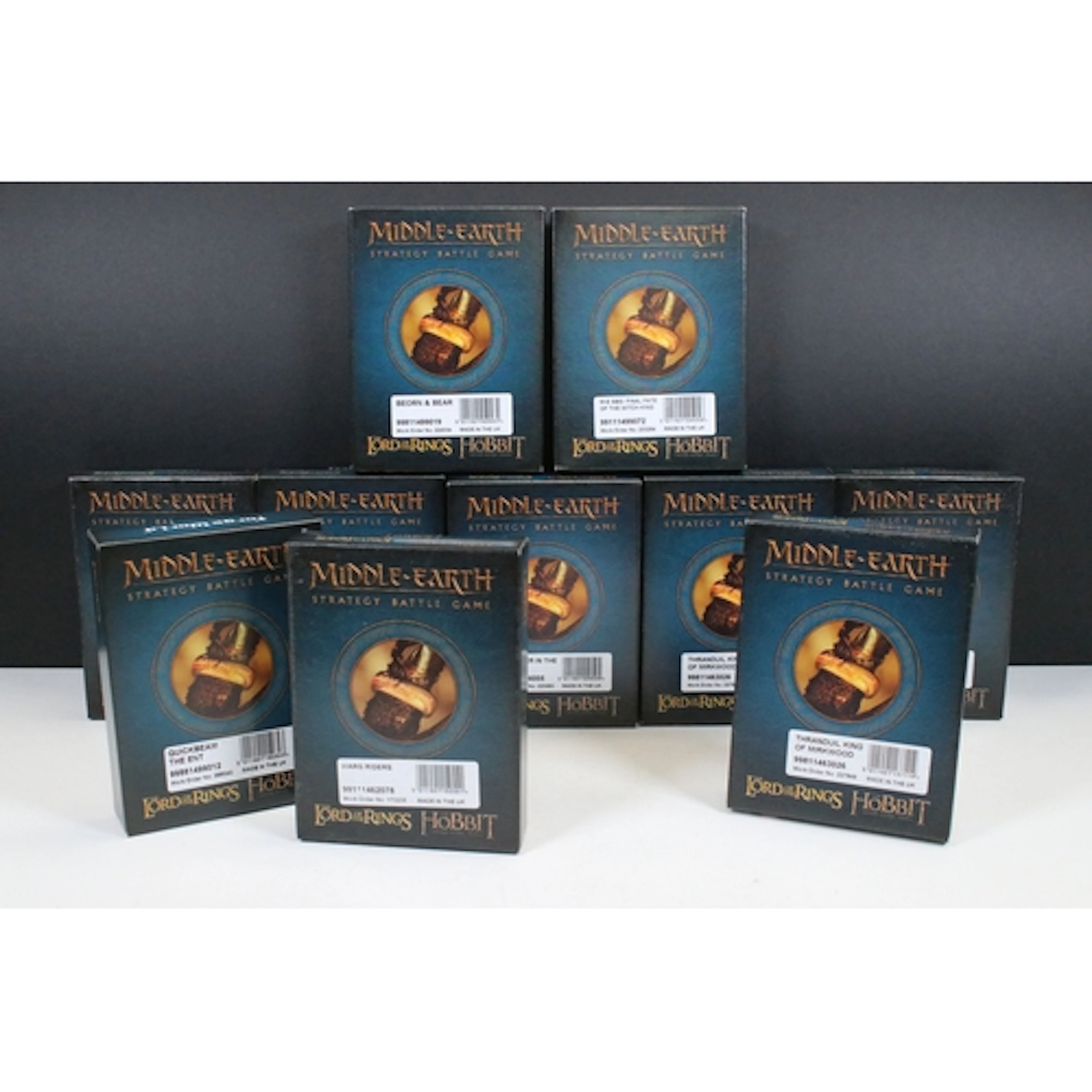 Games Workshop - Ten boxed Games Workshop The Lord Of The Ri...