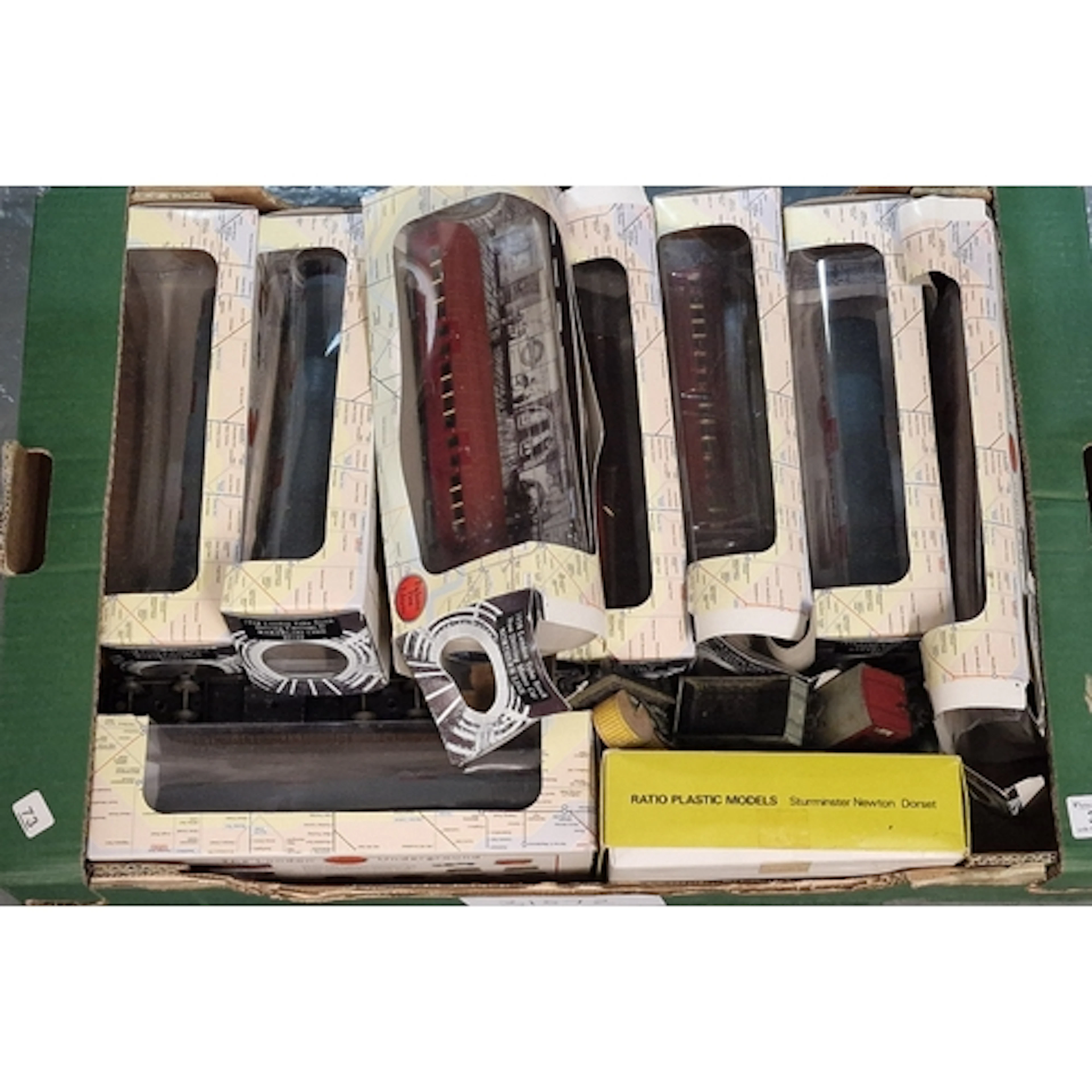 Box of Exclusive First Editions 1:76 scale models featuring ...