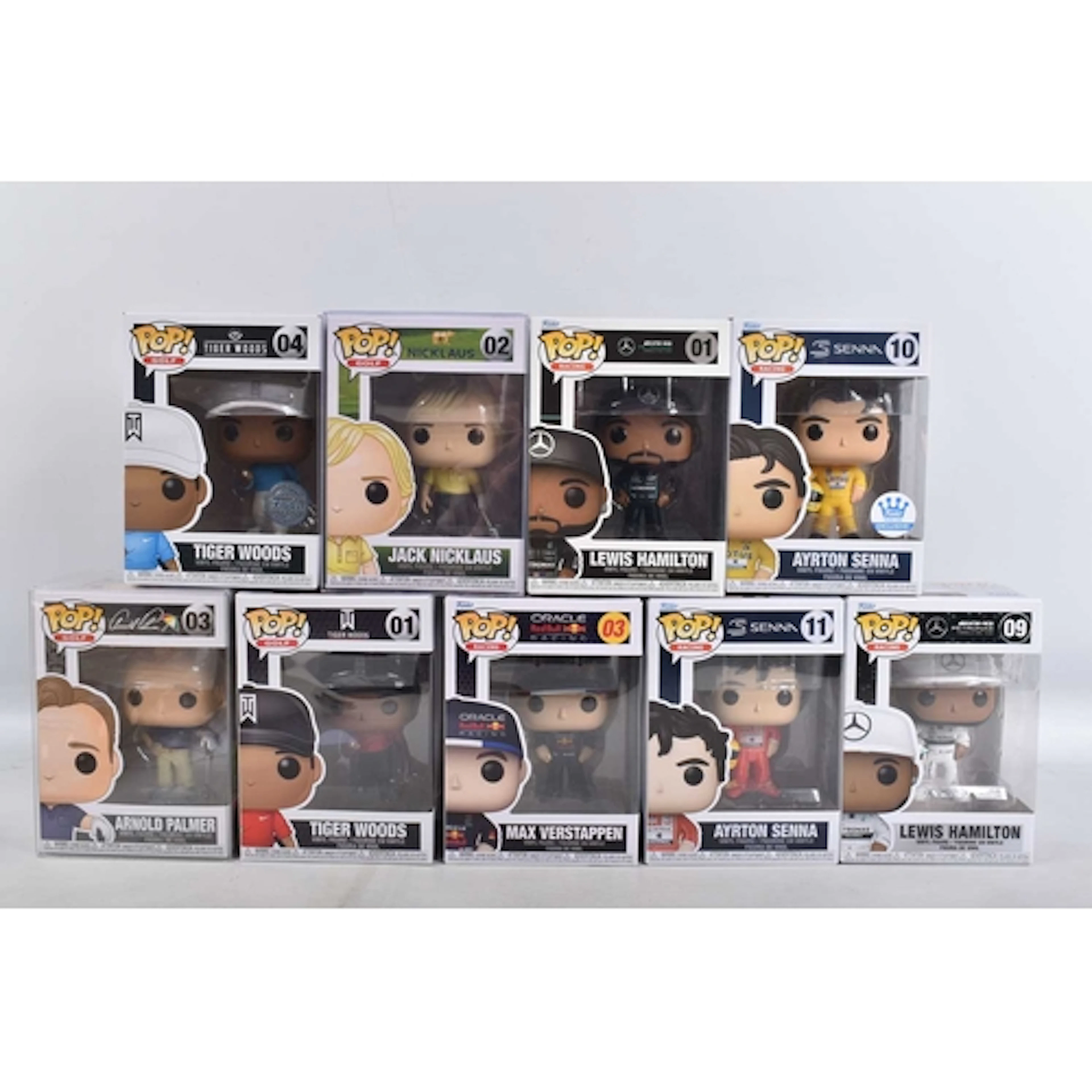 NINE BOXED SPORTS THEMED FUNKO POP! VINYL FIGURES, including...