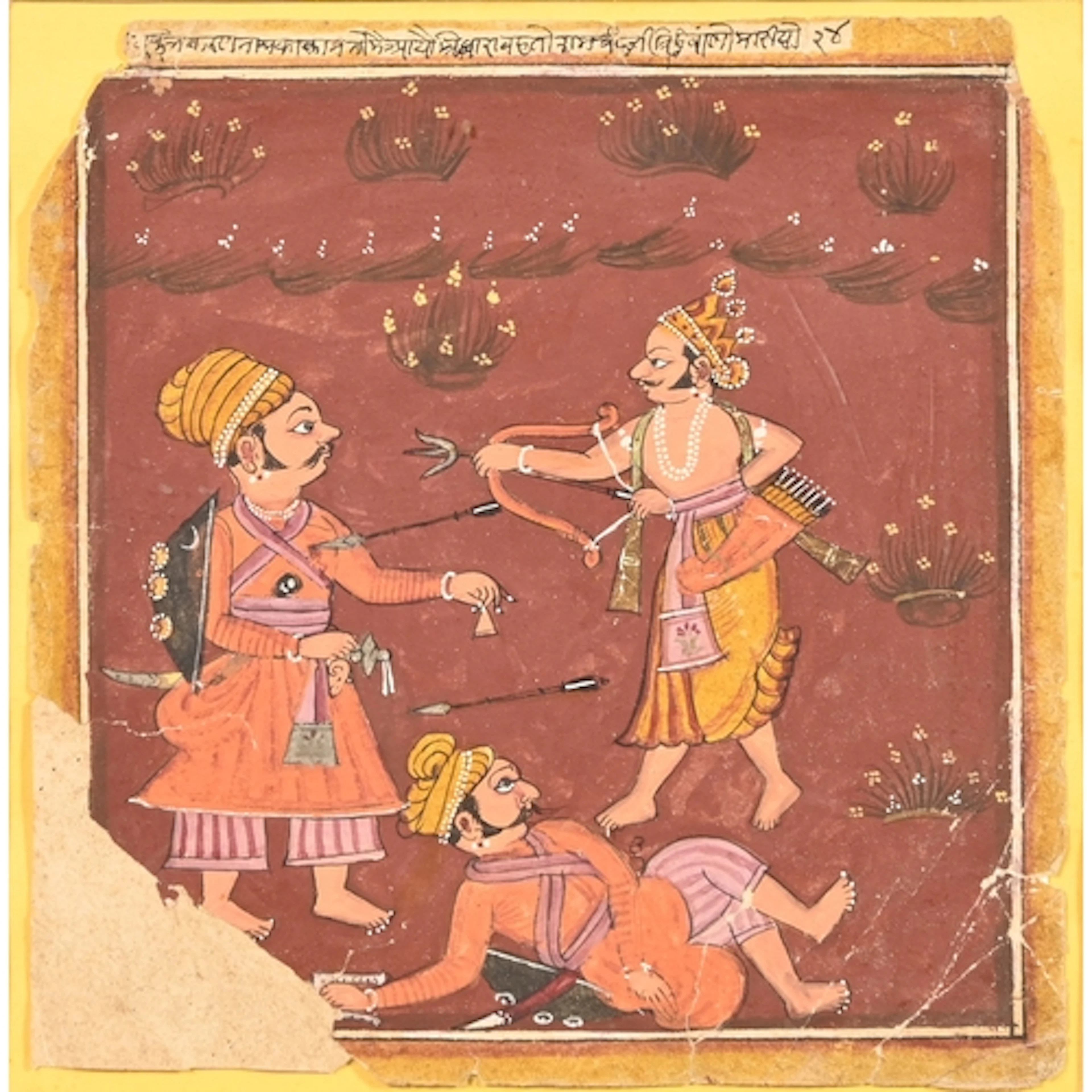 Pahari School, 18th/19th century - Illustration from a Scene...
