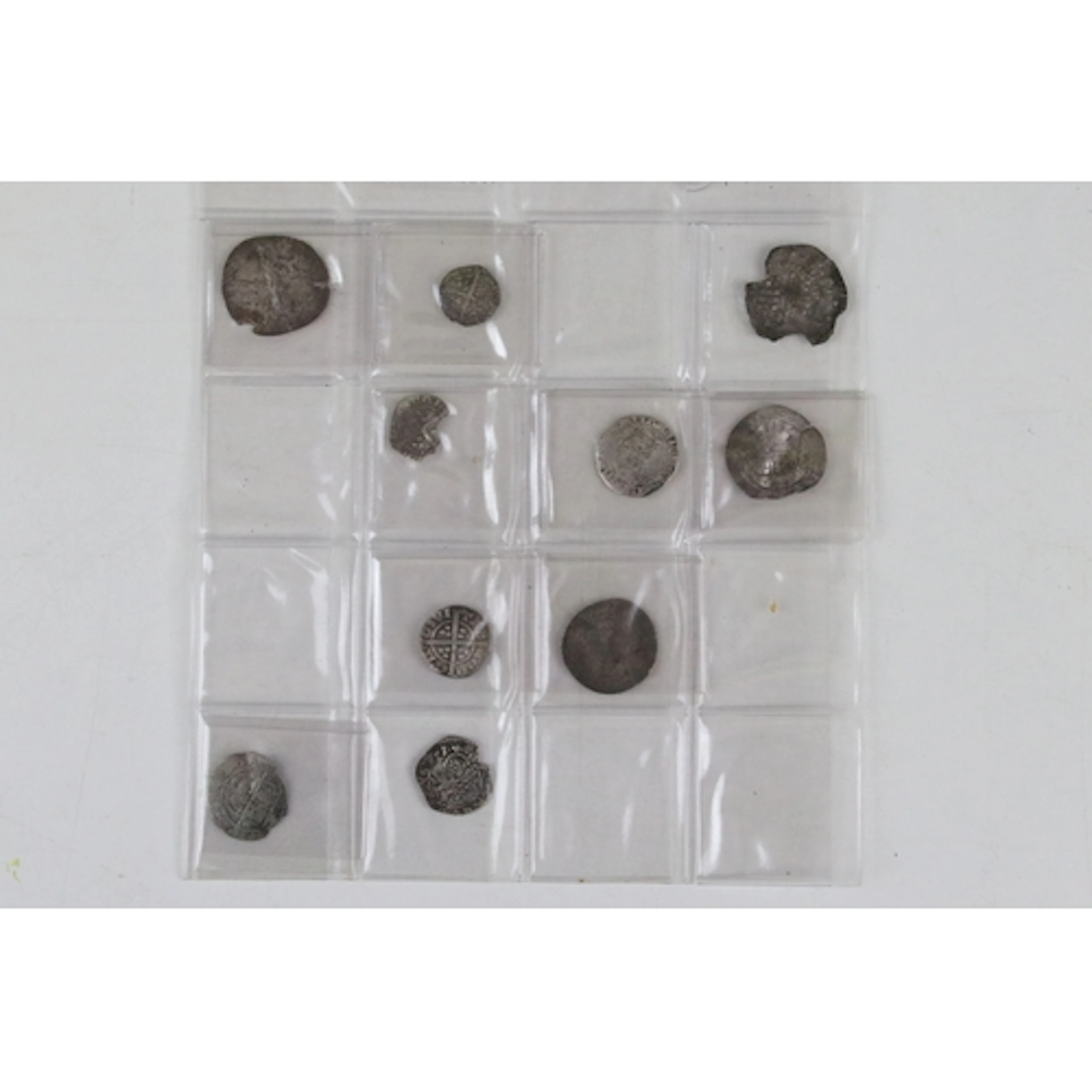 A collection of ten medieval hammered silver coins to includ...