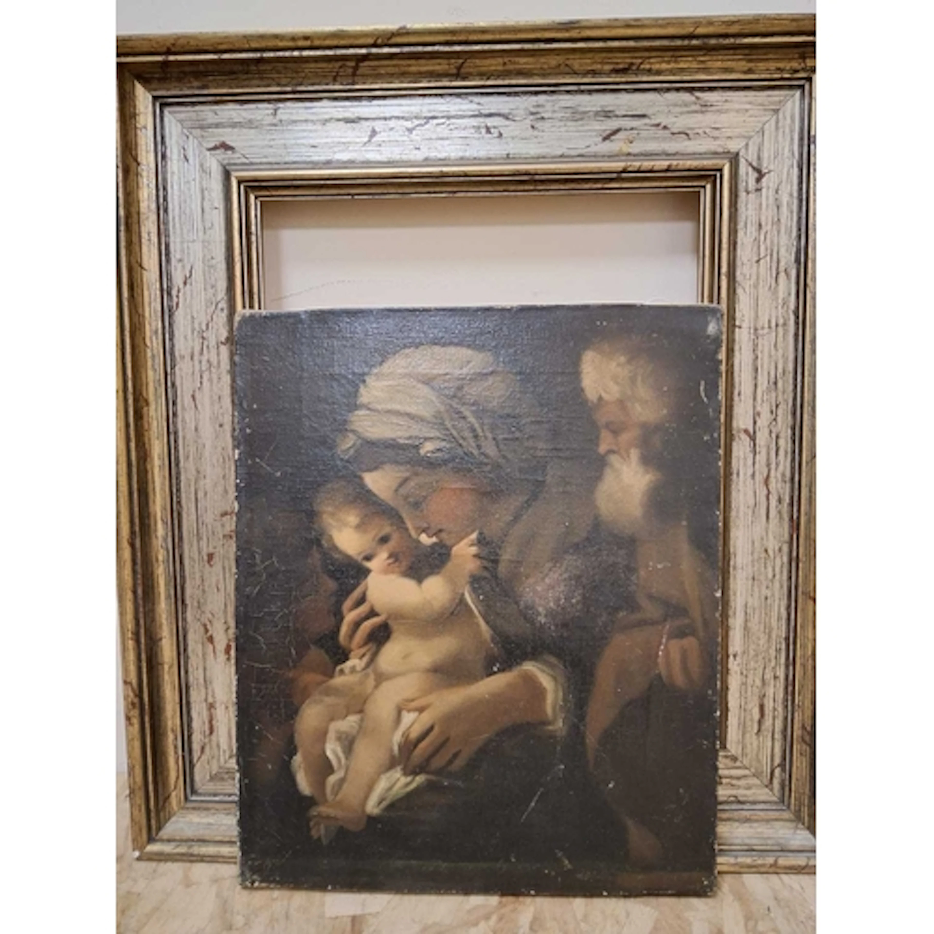 MADONNA AND CHILD AFTER BARTOLOMEO SCHEDONI, The Virgin Mary...