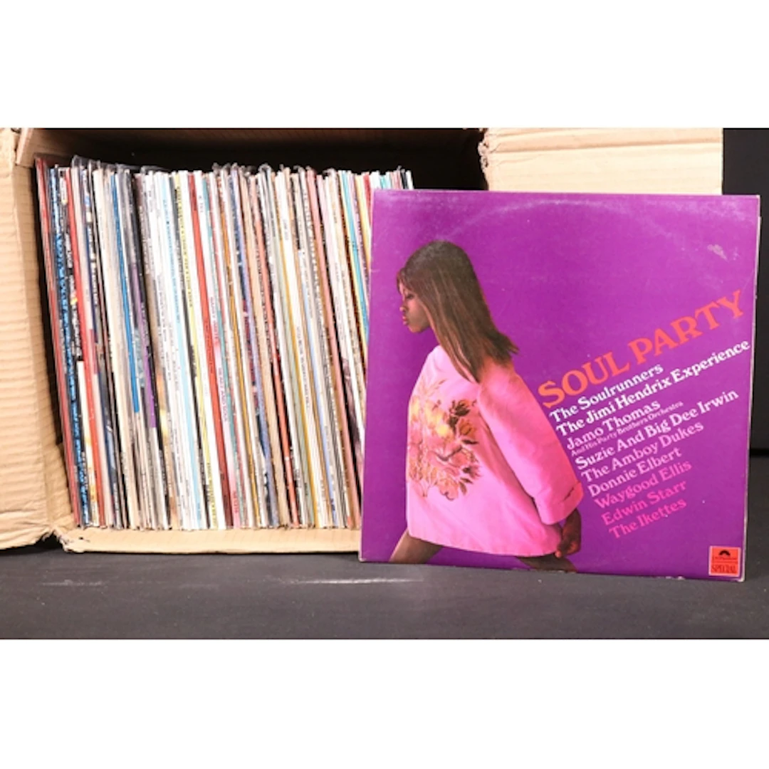 Vinyl - Over 95 1960s & 70s Soul LPs to include Gene Chandle...