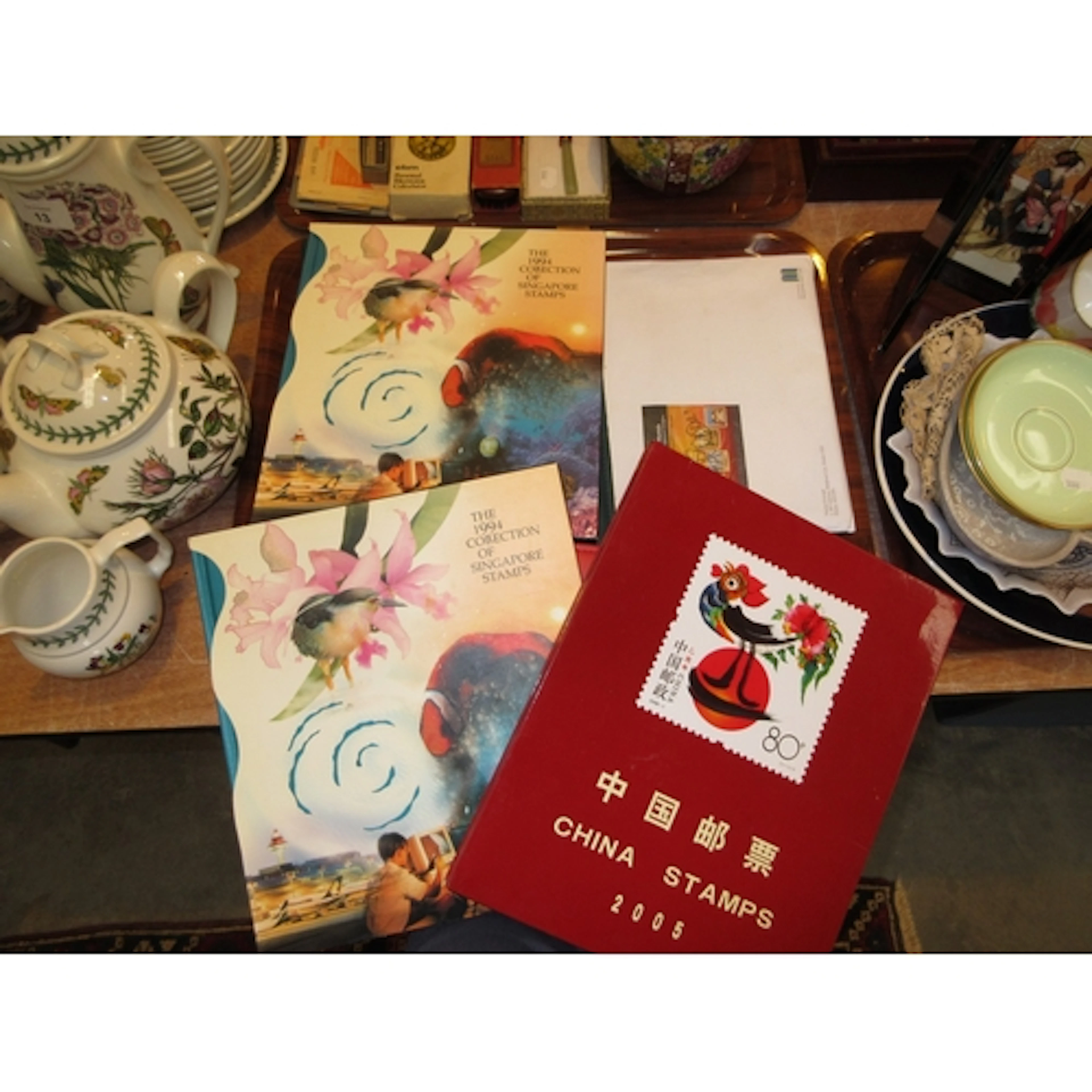 Chinese and Singapore Stamps etc