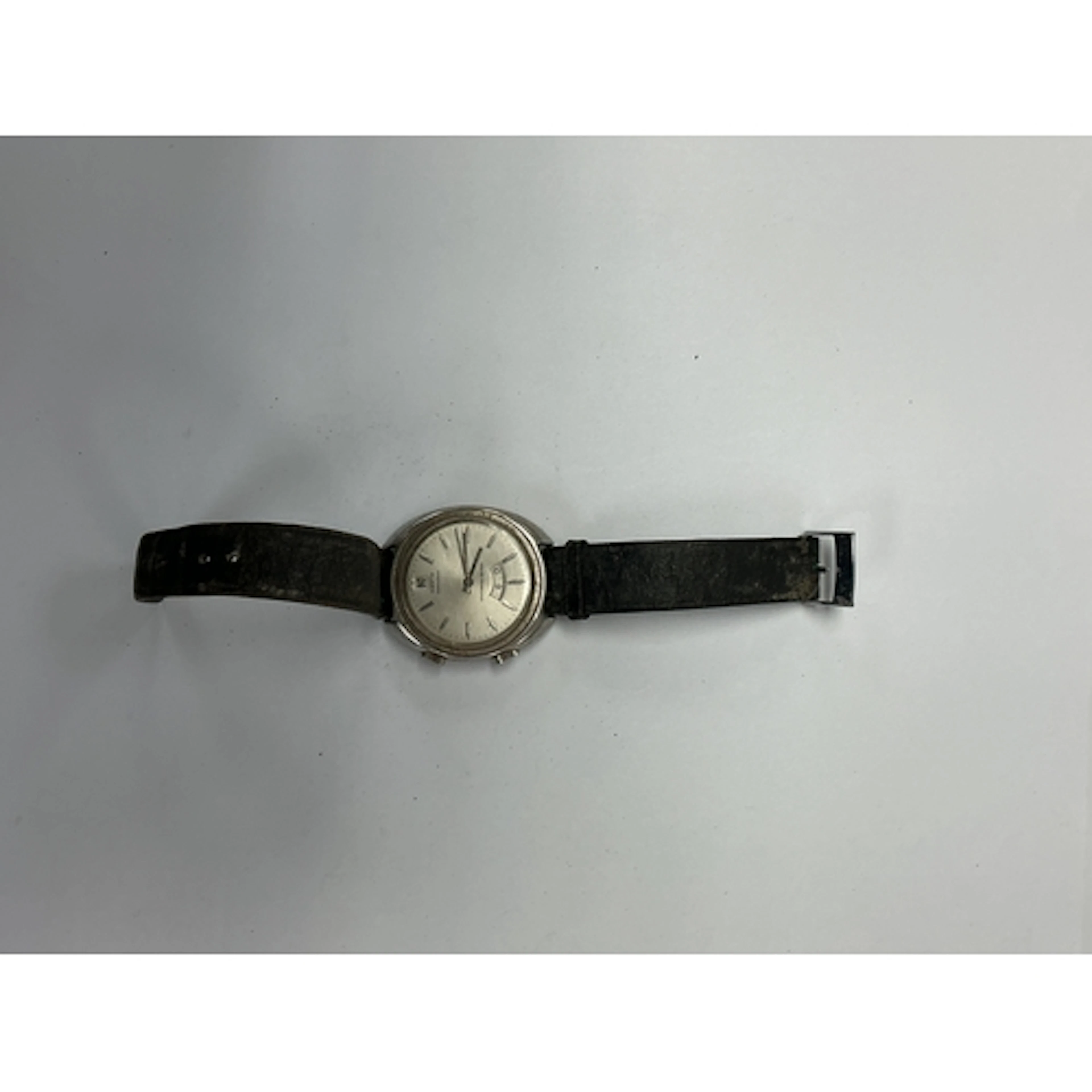 A vintage Girard Perregaux wristwatch with Gyromatic alarm. ...