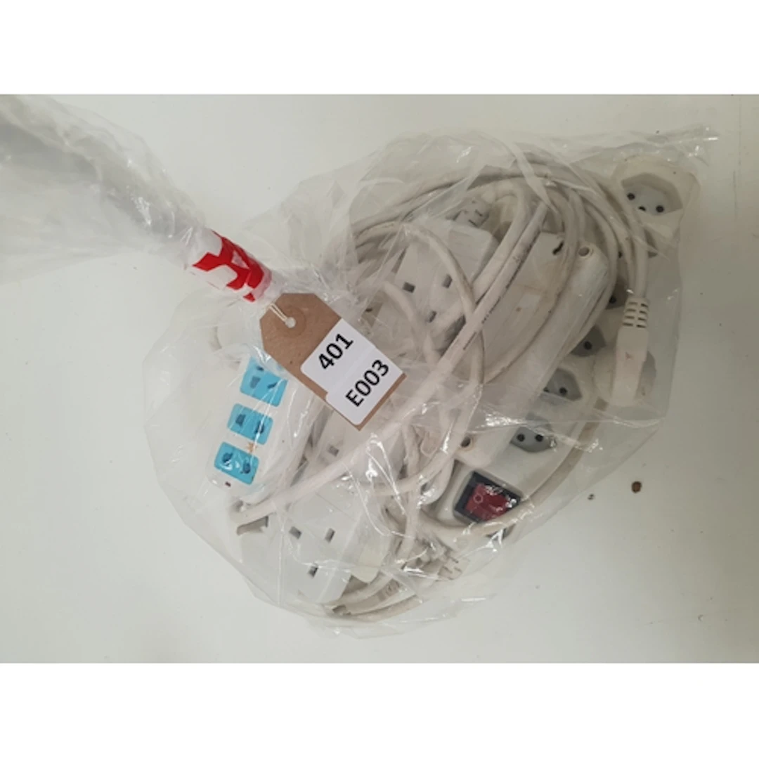 ONE BAG OF EXTENSION CORDS