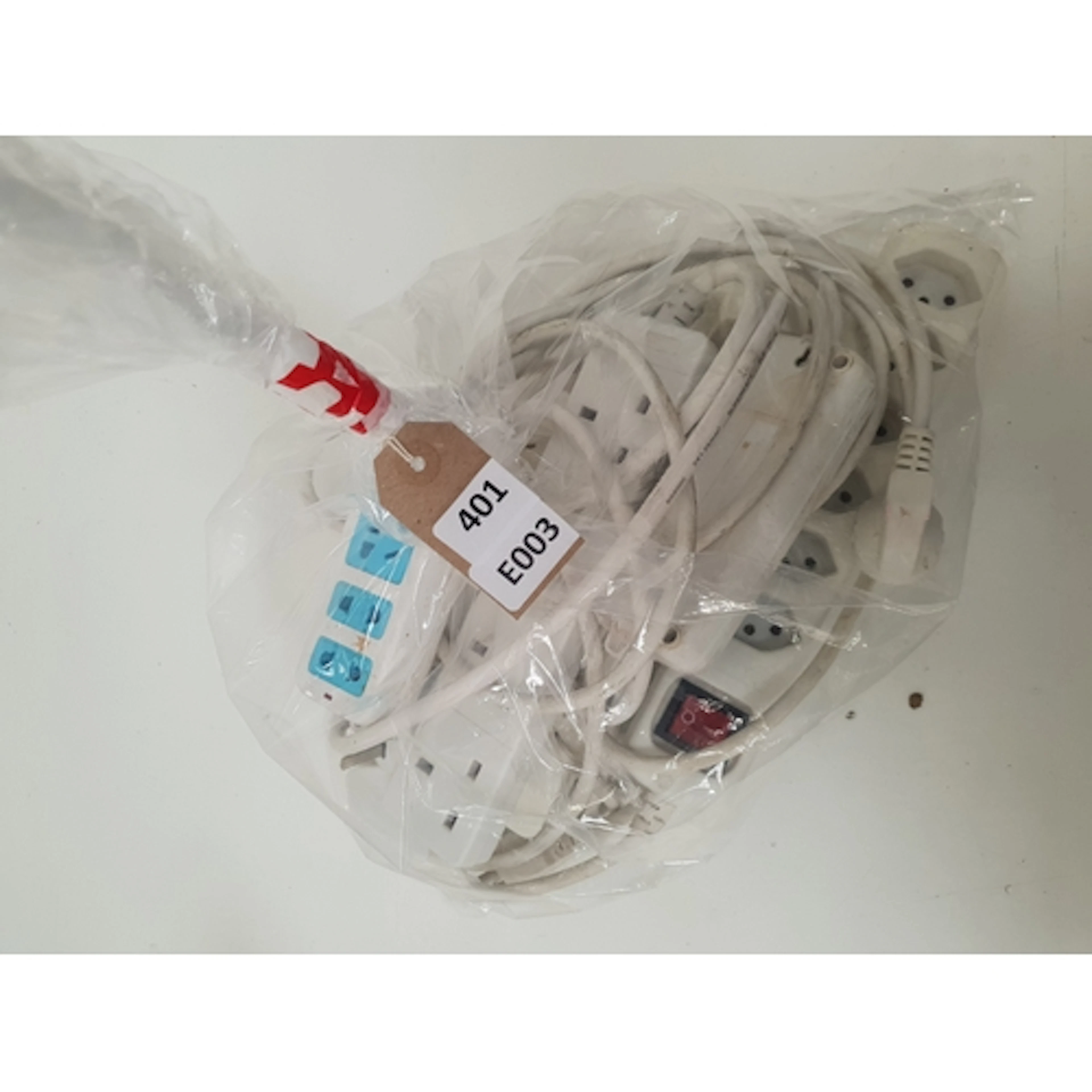 ONE BAG OF EXTENSION CORDS