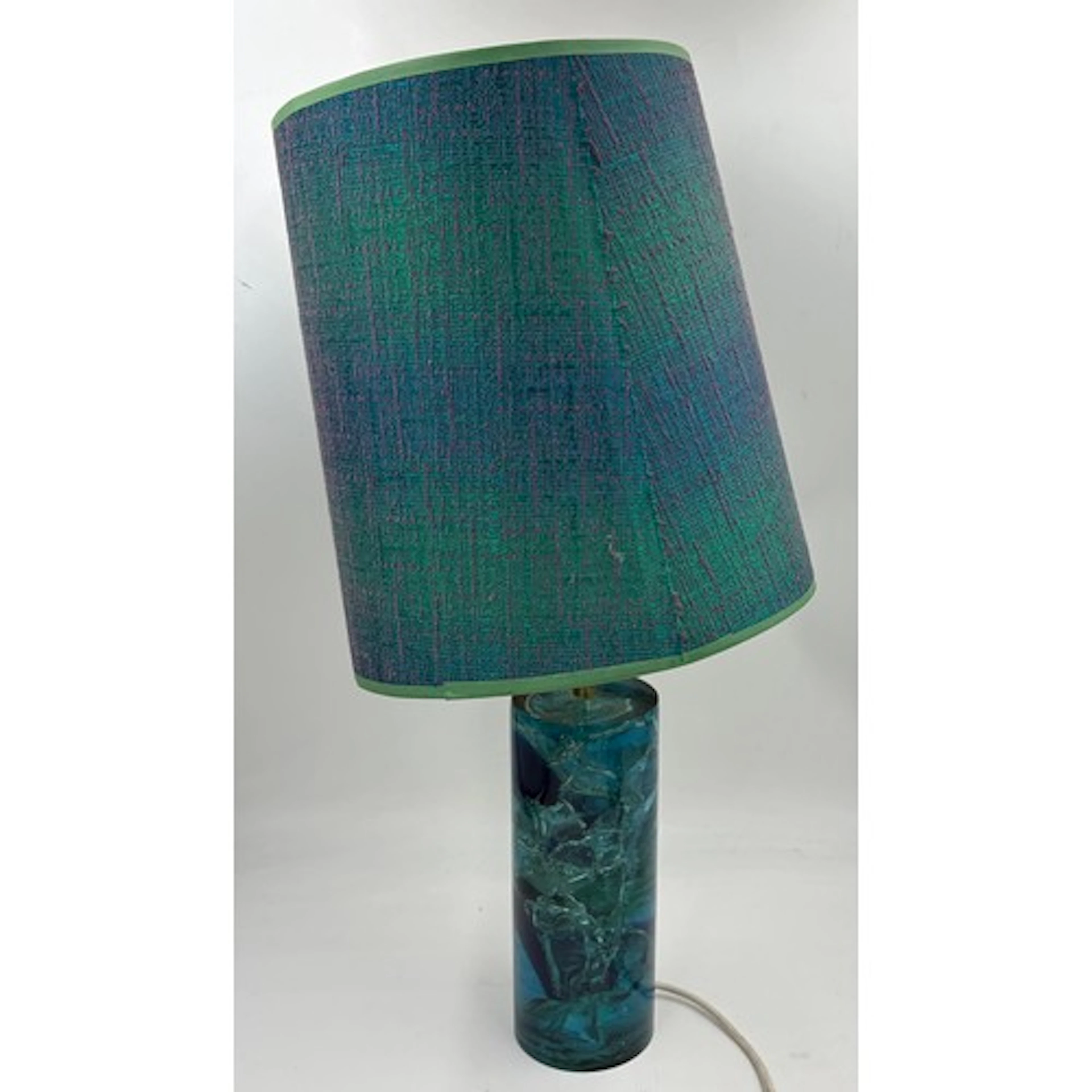 Pierre Giraudon (French 1923-2012) Prova Shatterline turquoi...