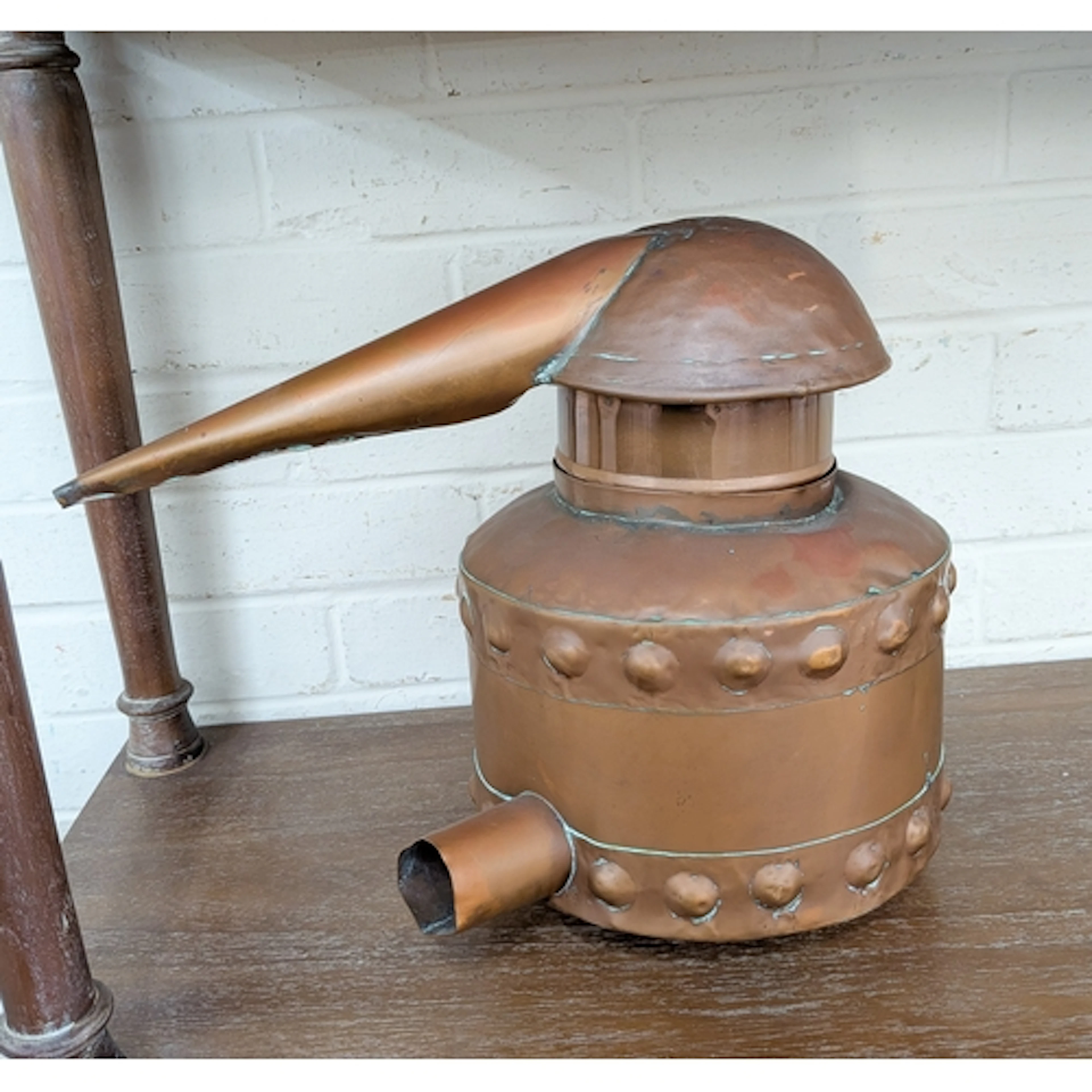 An unusual copper still