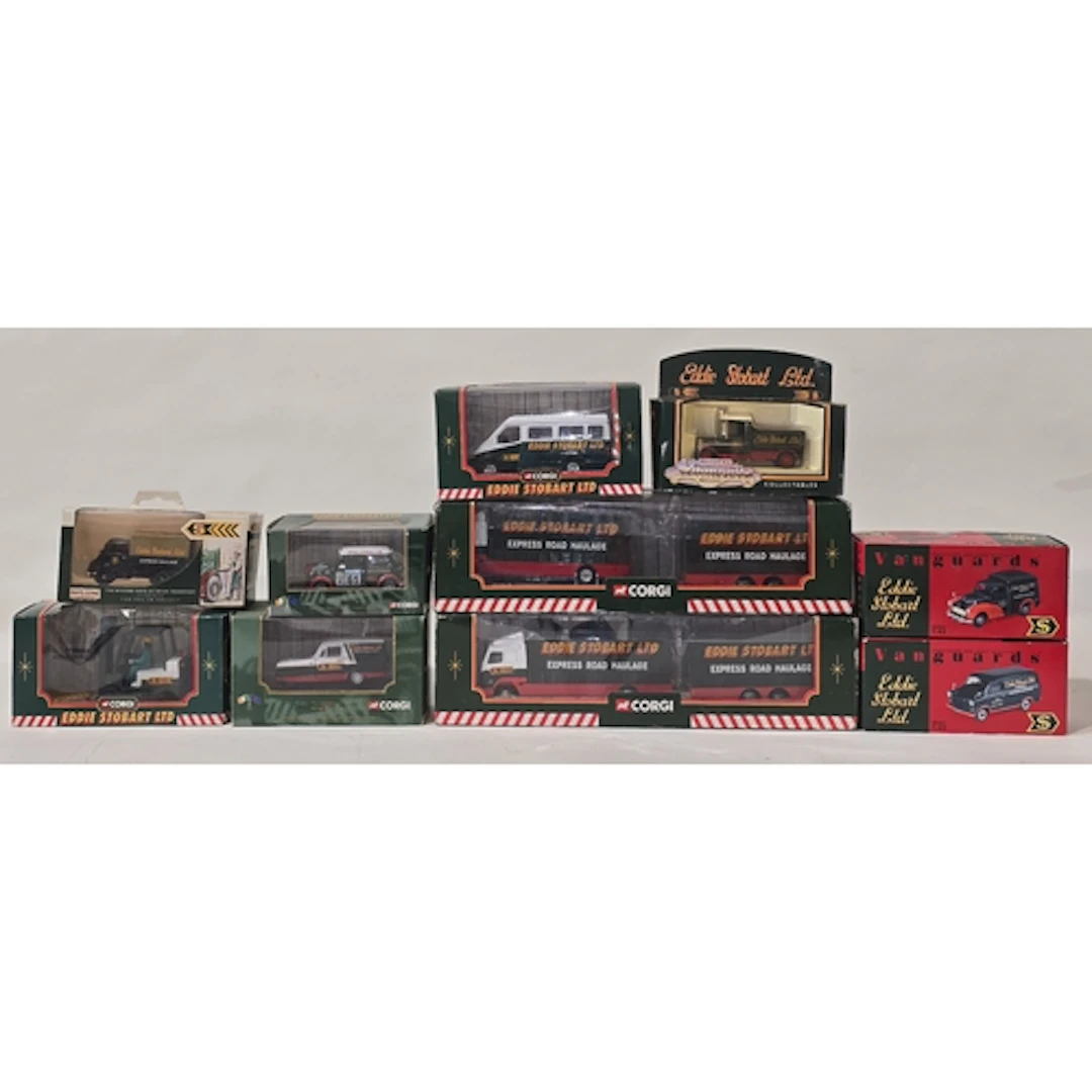 A collection of Eddie Stobart boxed die cast to include Most...
