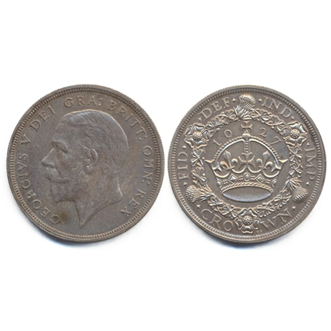 1927 crown very fine. (Y)