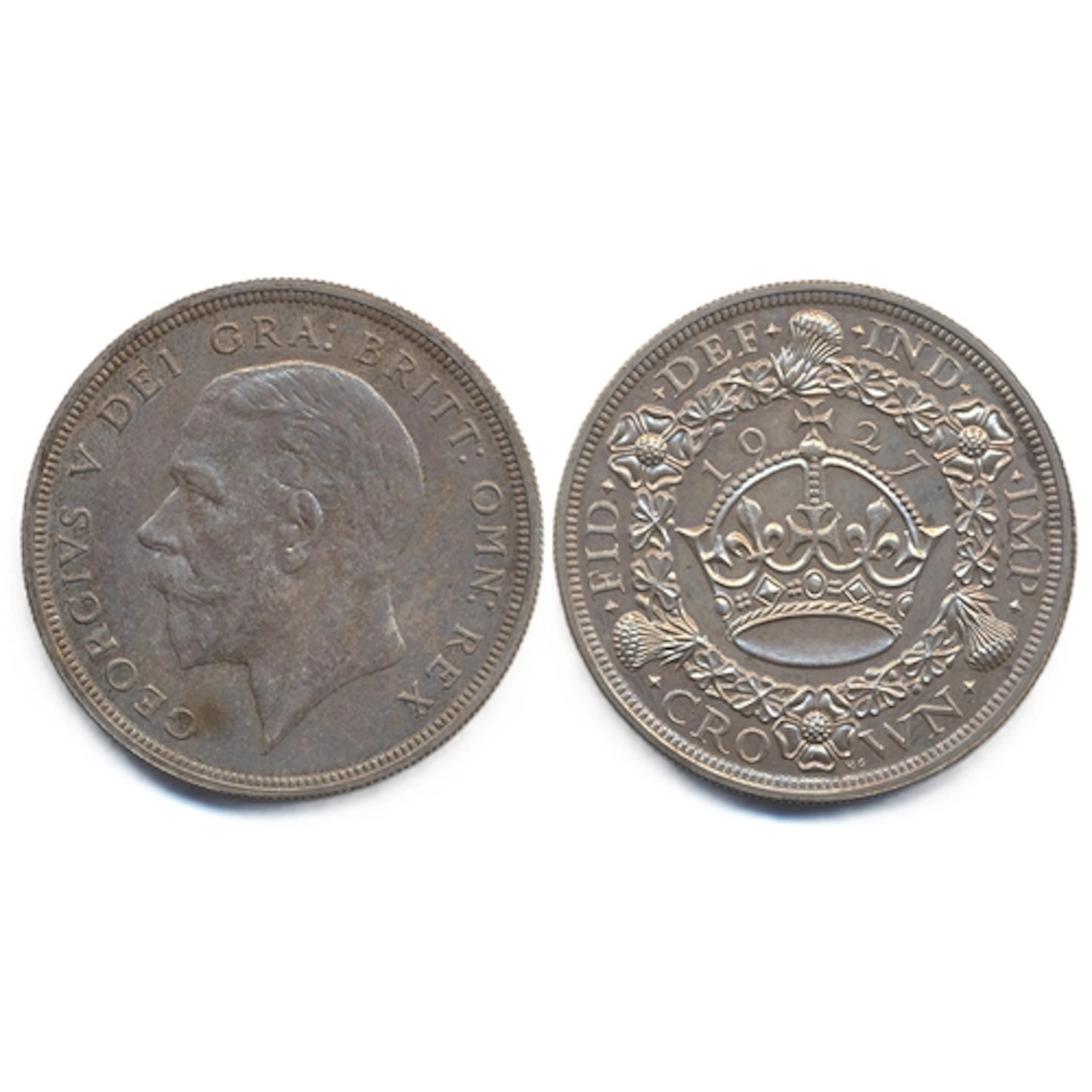 1927 crown very fine. (Y)