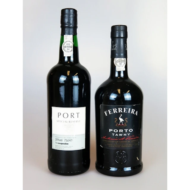 Ferreira Tawny Port (750ml) and a Bottle of Special Reserve ...