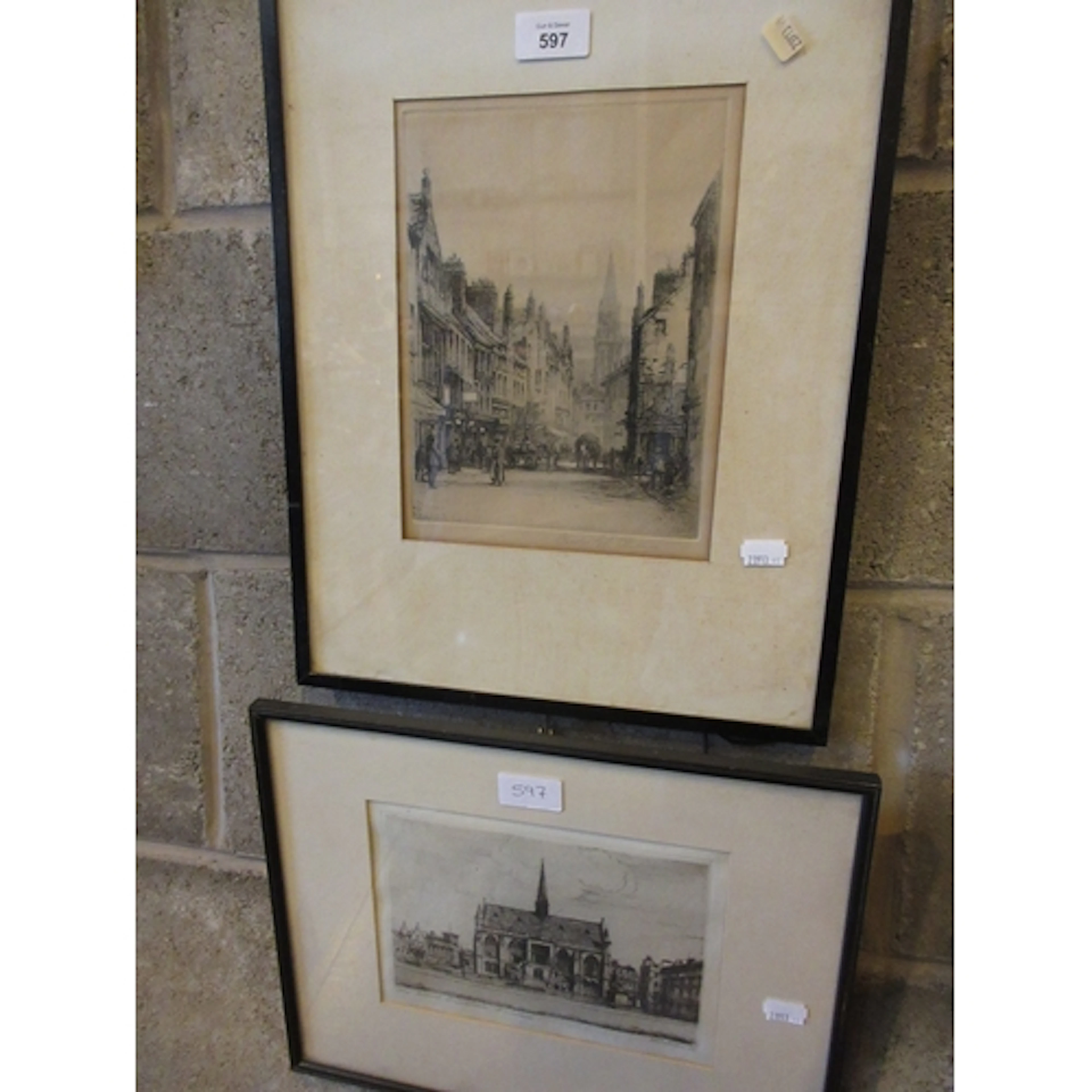 Charles Gustav Louis Phillips, Etching, Narrow of The Overga...