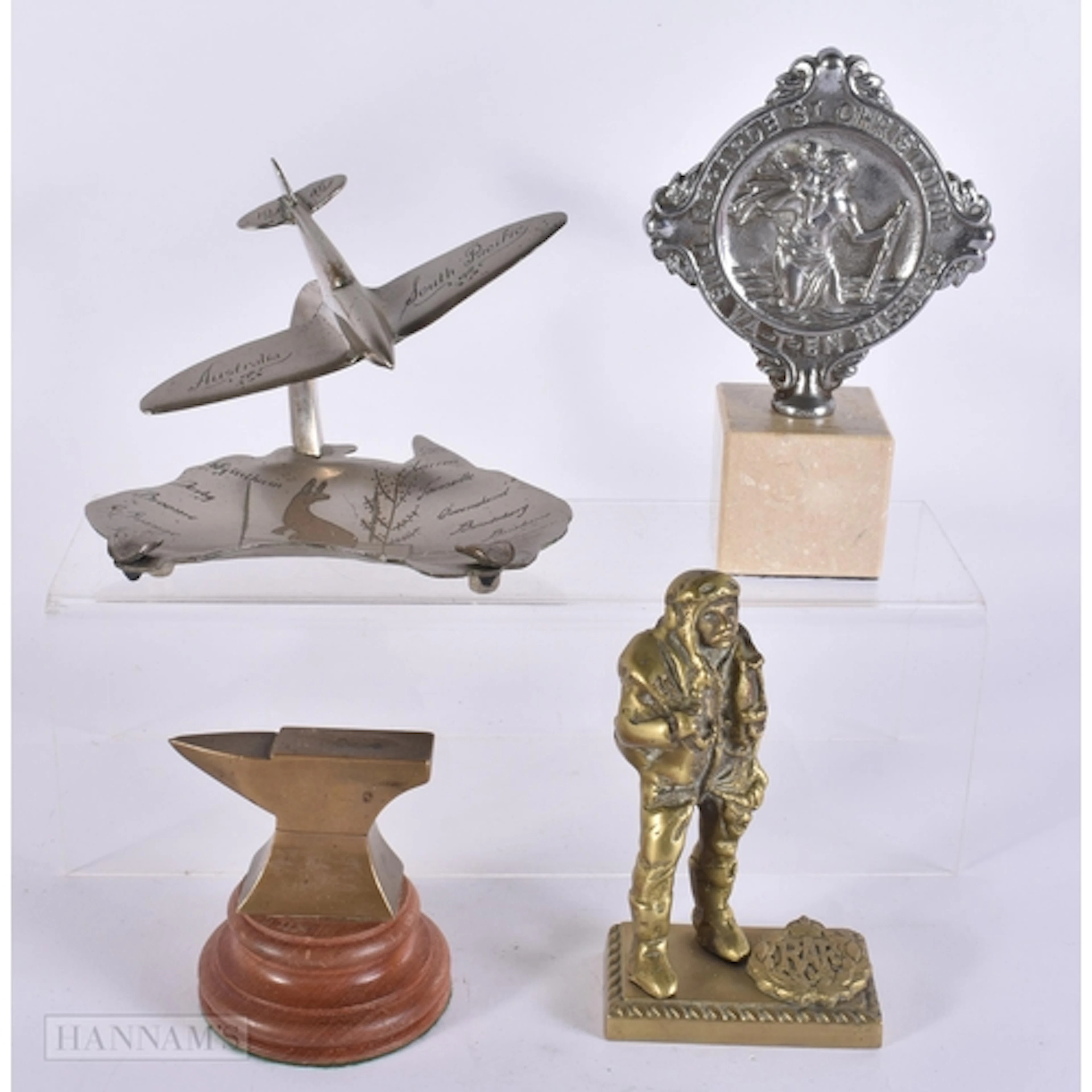 MOTORING AND AUTOMOTIVE INTEREST including an anvil desk wei...
