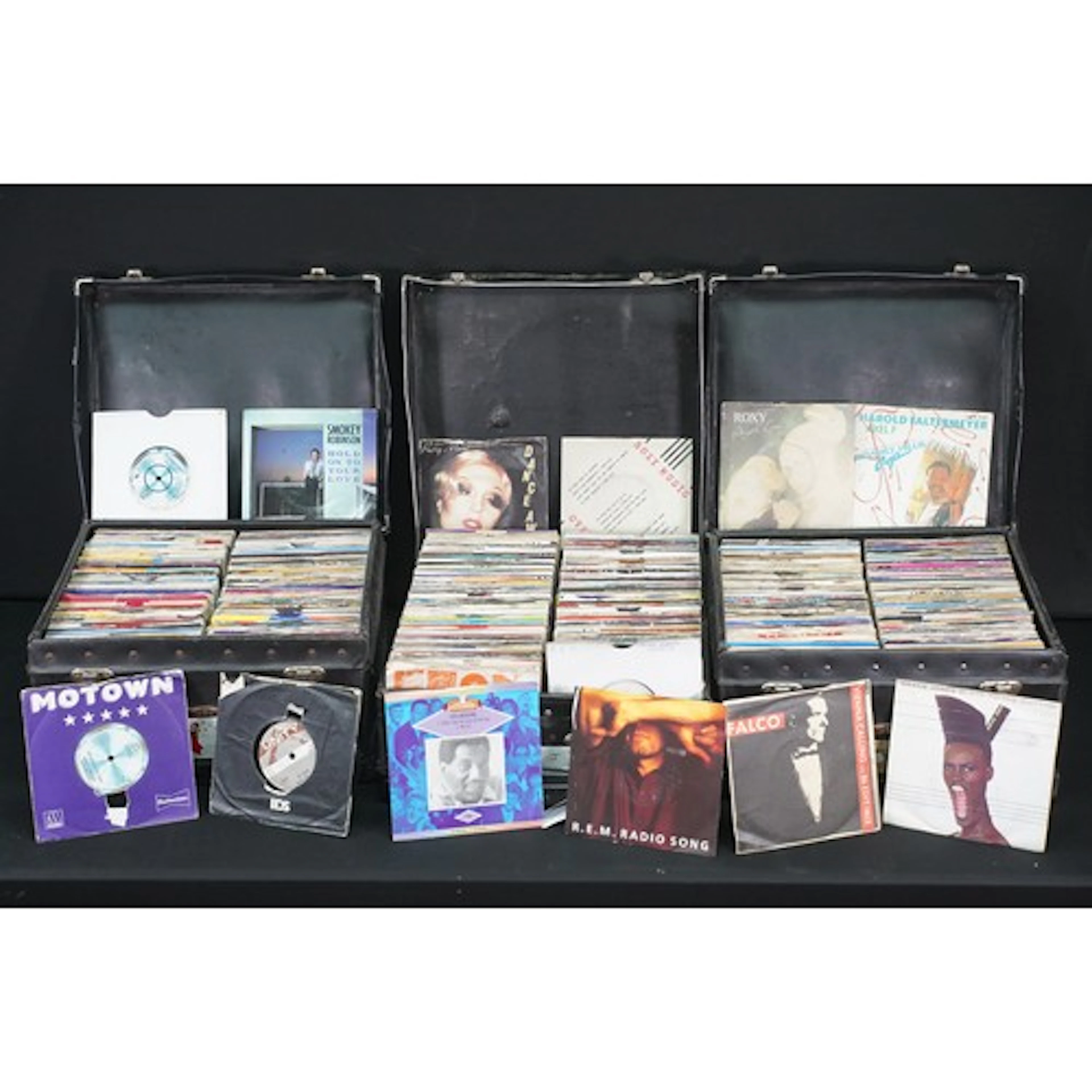 Vinyl - Over 800 Rock & Pop 7" Singles to include Grace Jone...