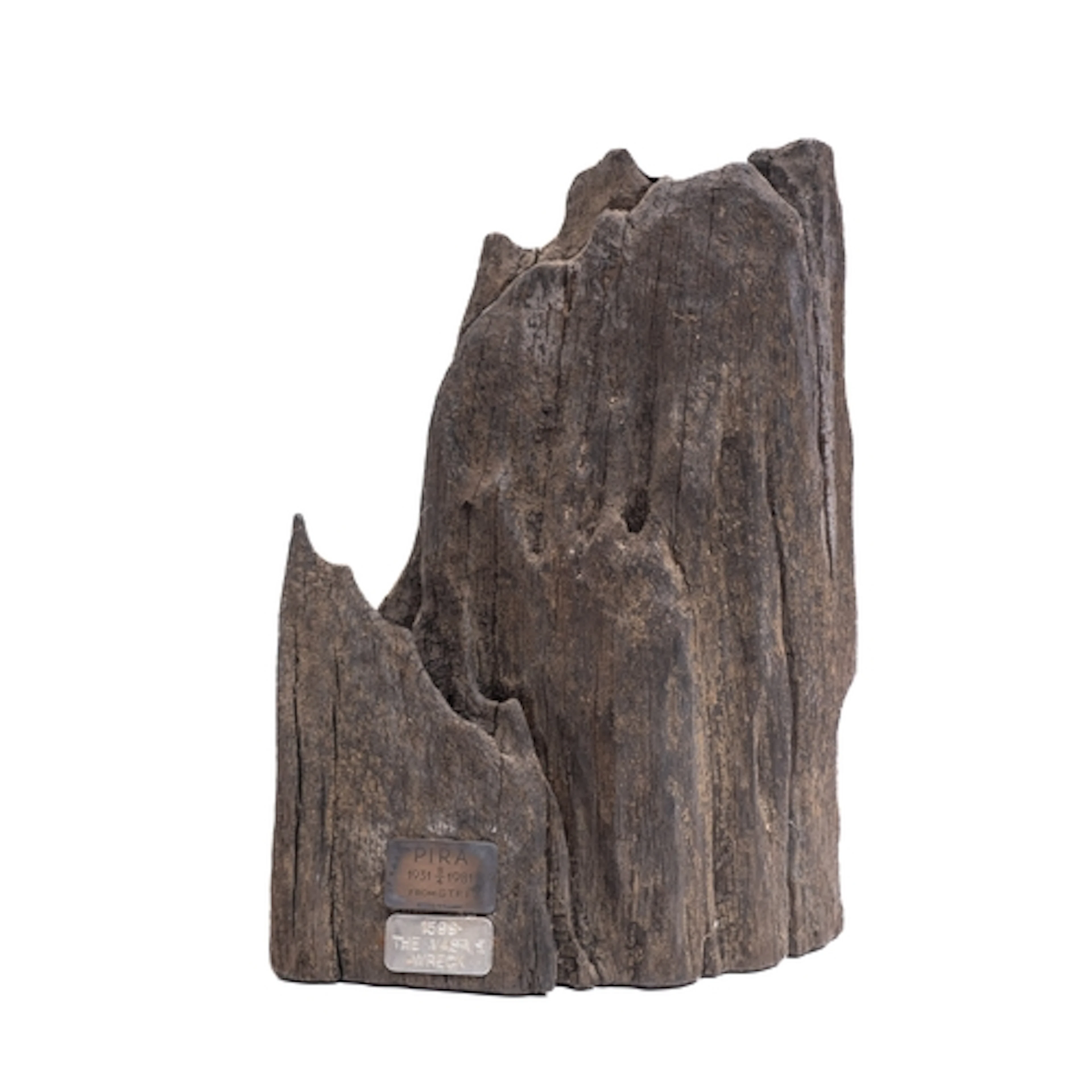 A section of timber from the 17th century Dutch warship 'Rik...