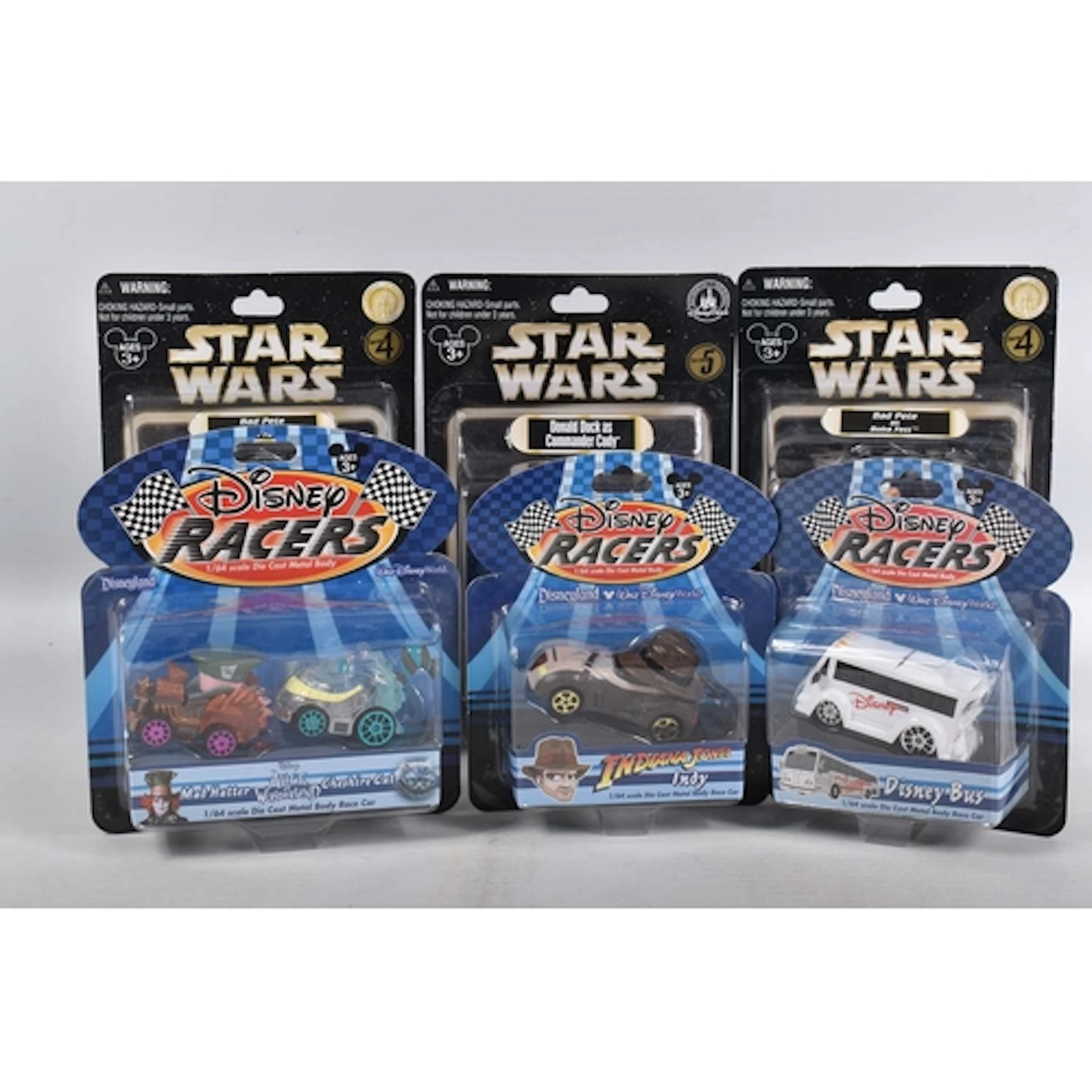 SIX CARDED SEALED AUTHENTIC ORIGINAL DISNEY PARKS TOYS, to i...