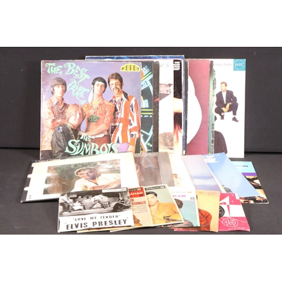 Vinyl - 19 Rock & Pop LPs, 2 12" singles, 5 EPs and 2 7" sin...