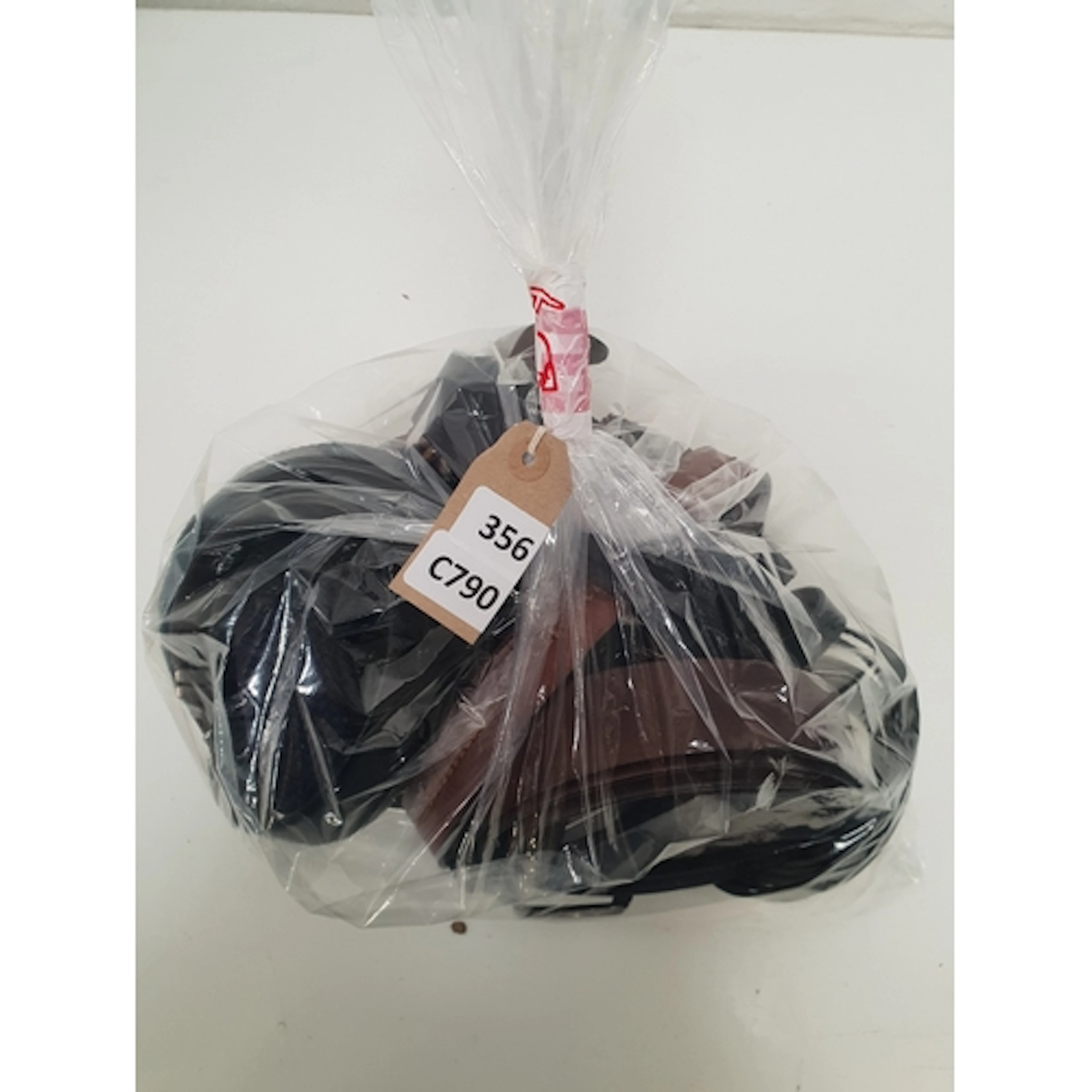 ONE BAG OF BELTS