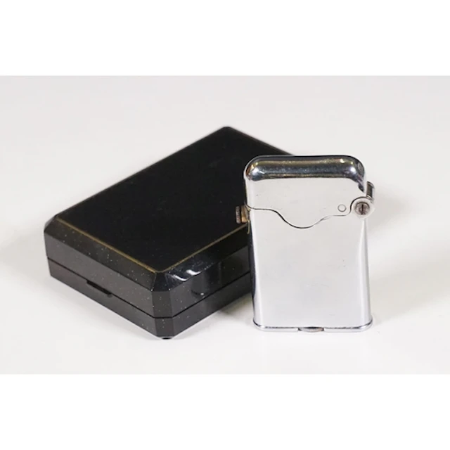 Thorens chrome petrol lighter, marked to bottom 'Swiss Made ...
