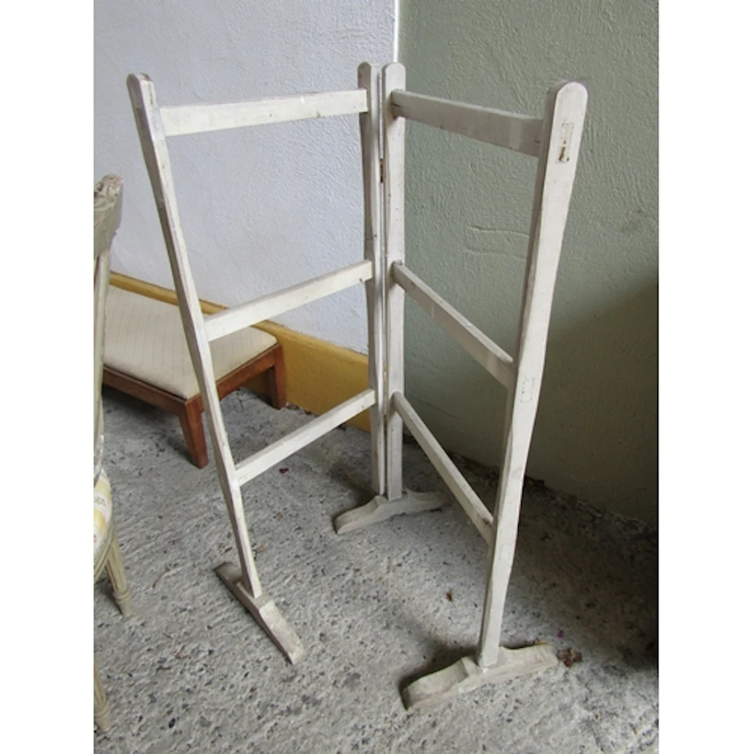 Victorian Pine Twin Part Towel Rail Full Size