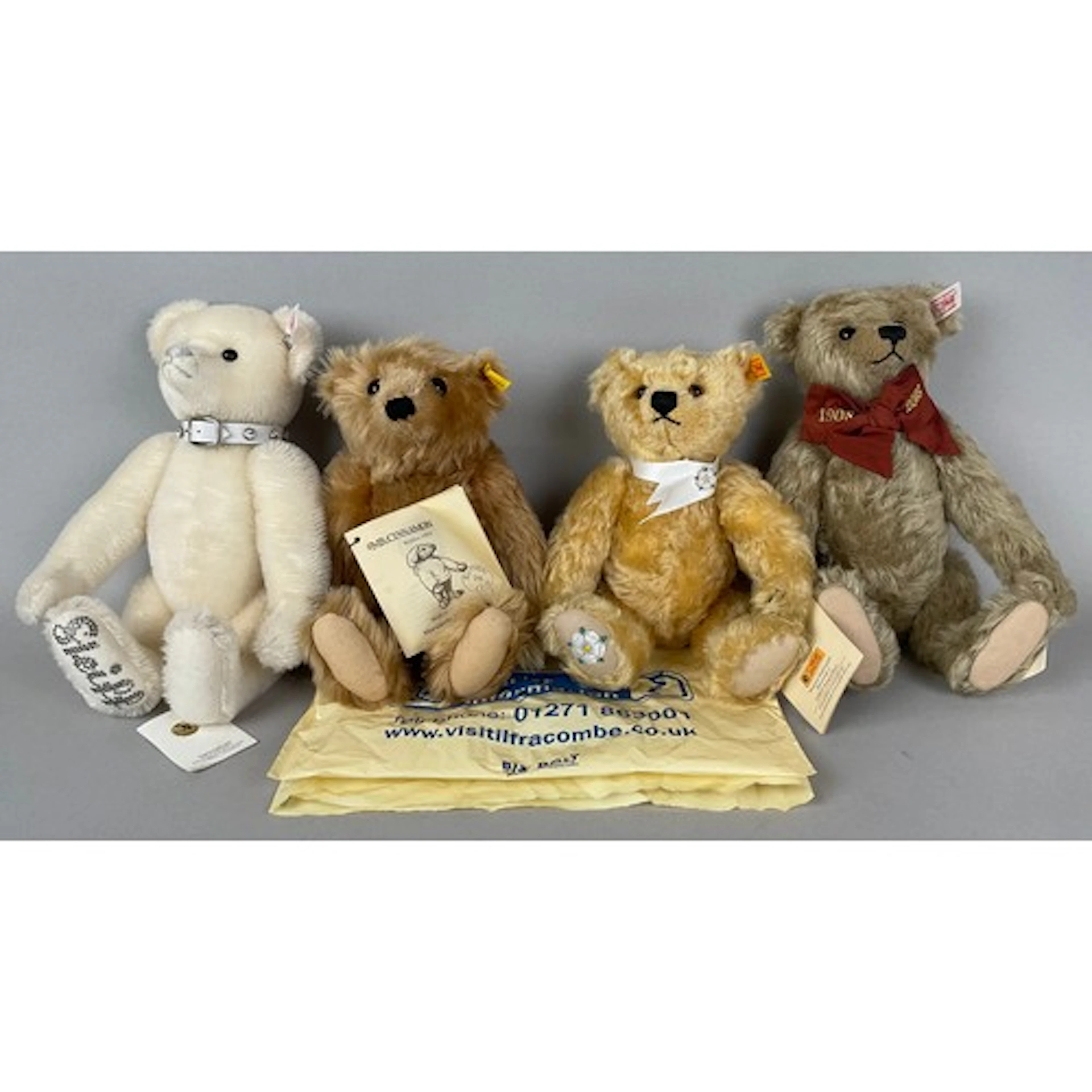 Steiff (Germany) - EAN 662003, Danbury Mint Krystal Teddy Be...