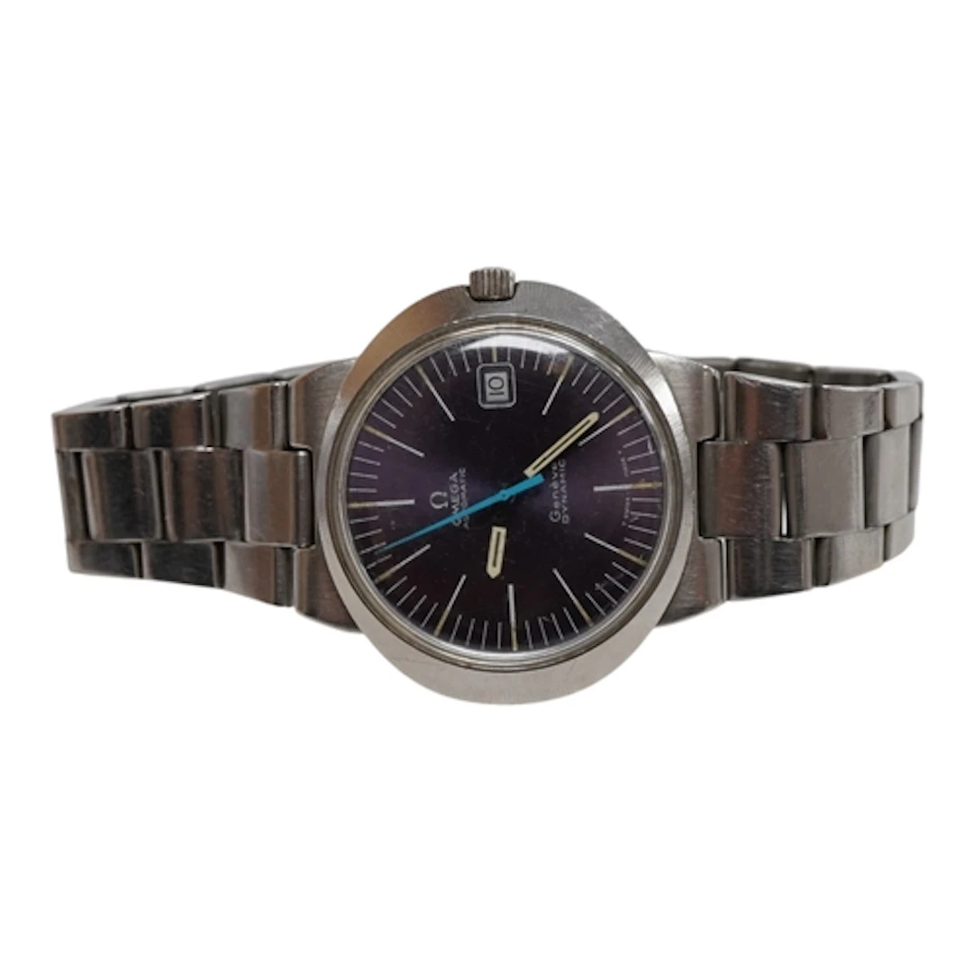 A gentleman's late 1960's/1970's stainless Omega Dynamic aut...