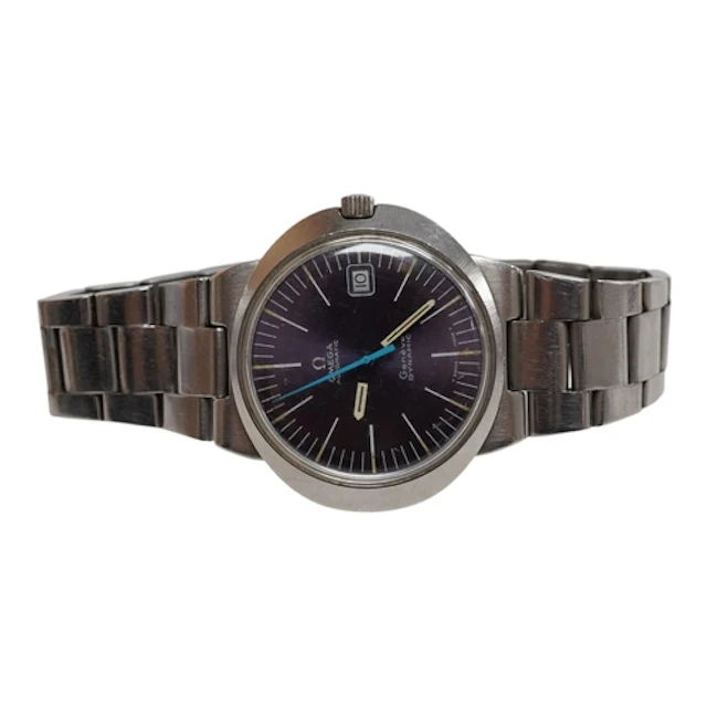 A gentleman's late 1960's/1970's stainless Omega Dynamic aut...