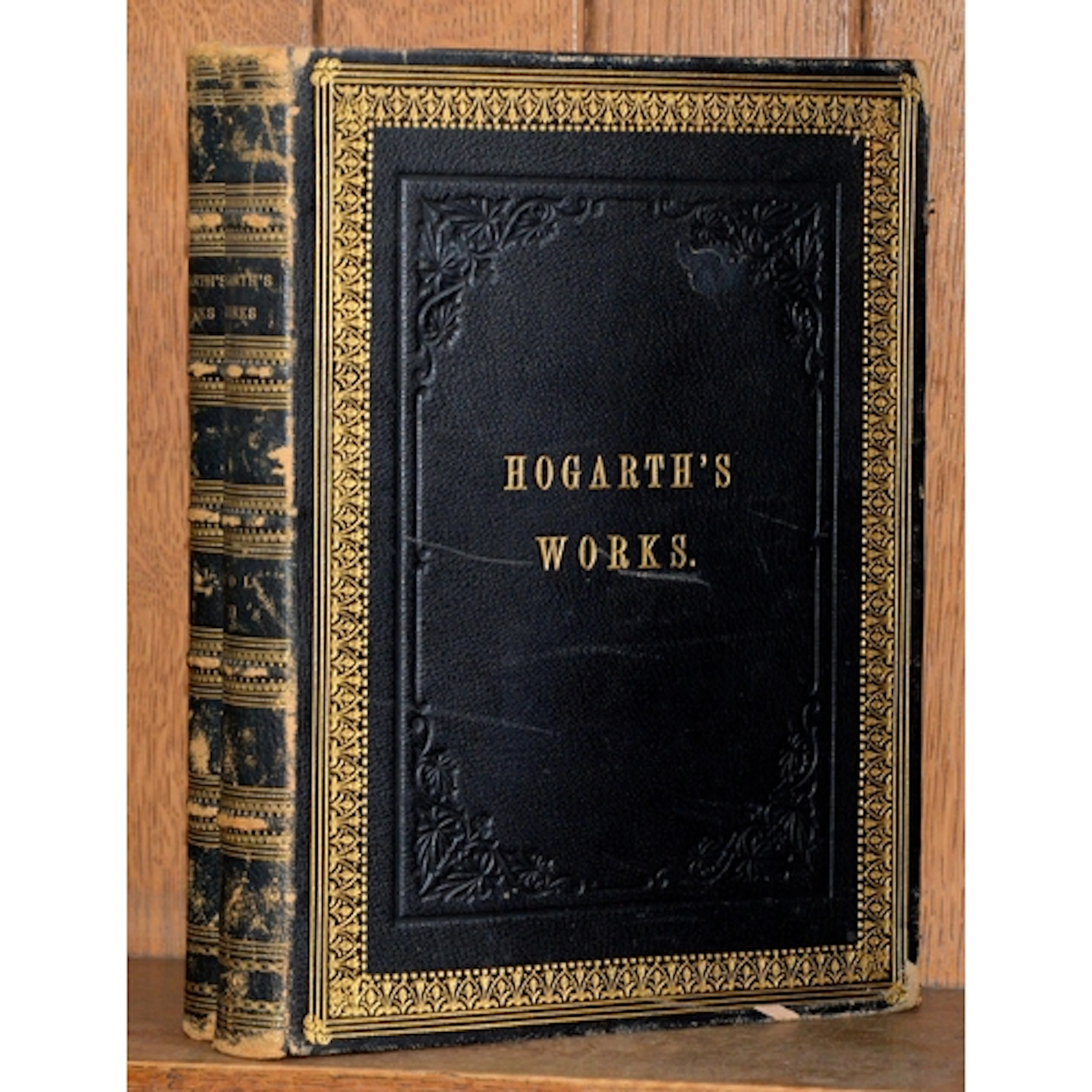 Bindings. The Complete Works of William Hogarth, two volume ...