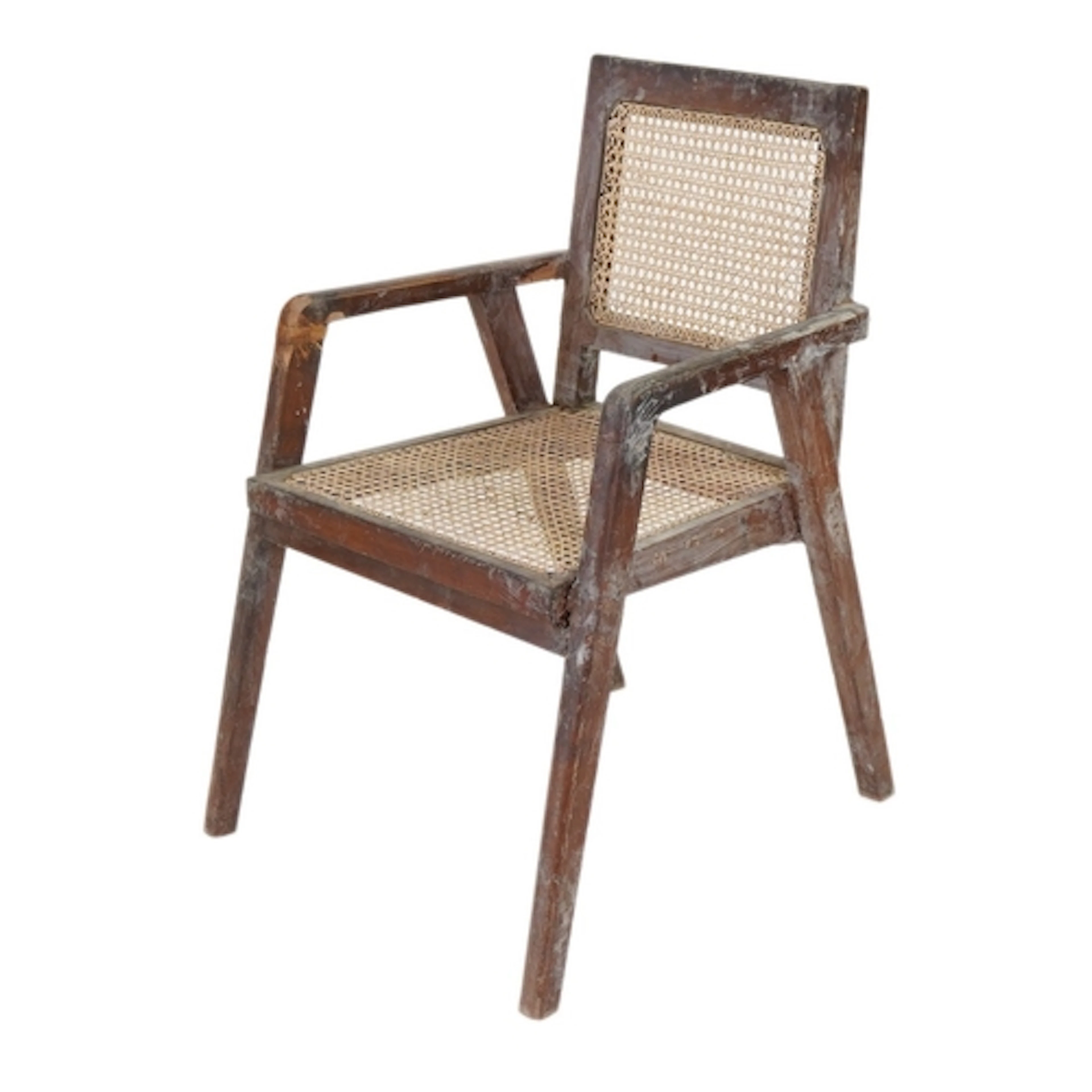 Manner of Pierre Jeanneret (Swiss, 1896-1967): A solid teak ...