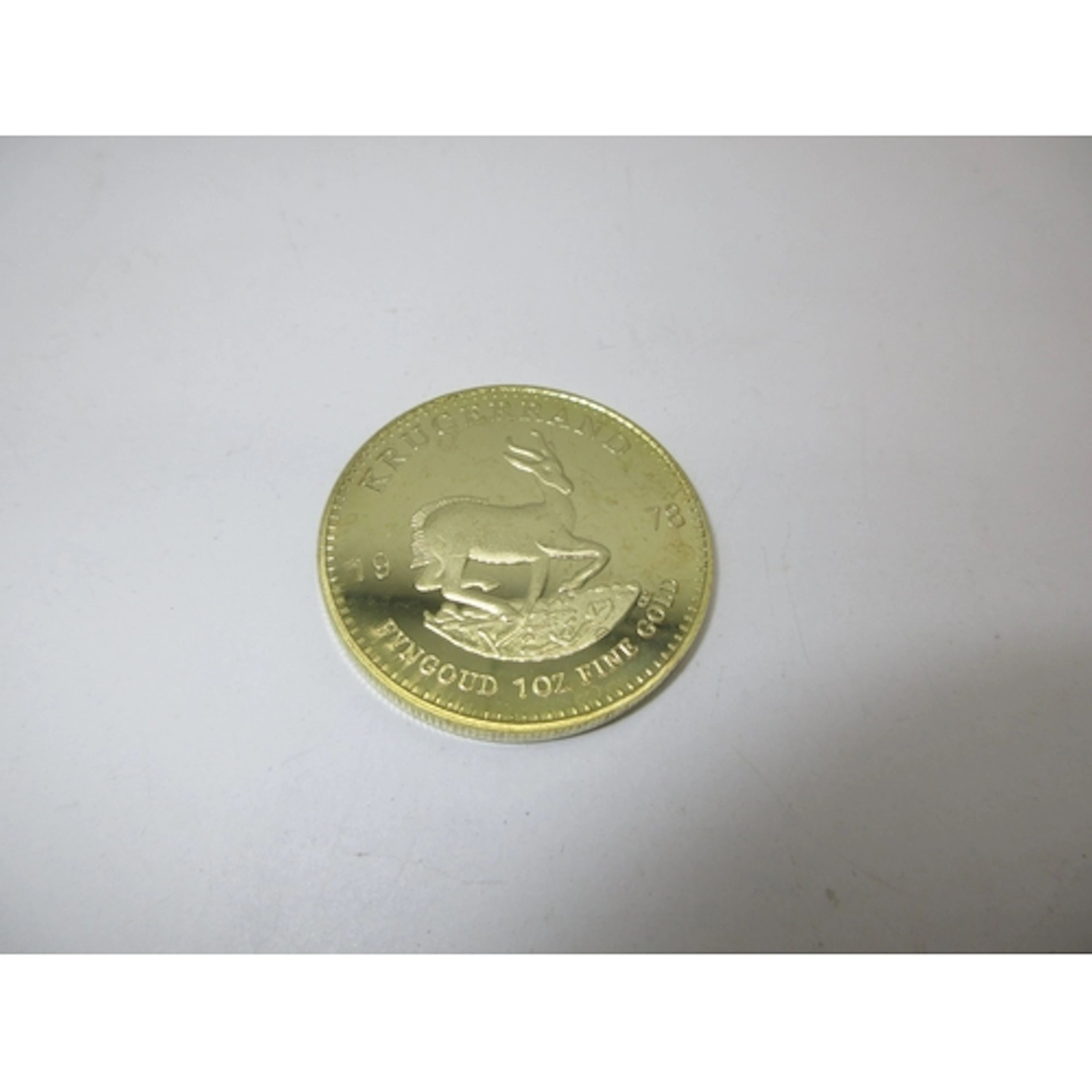 Copy South Africa Gold Plated Krugerrand 1978